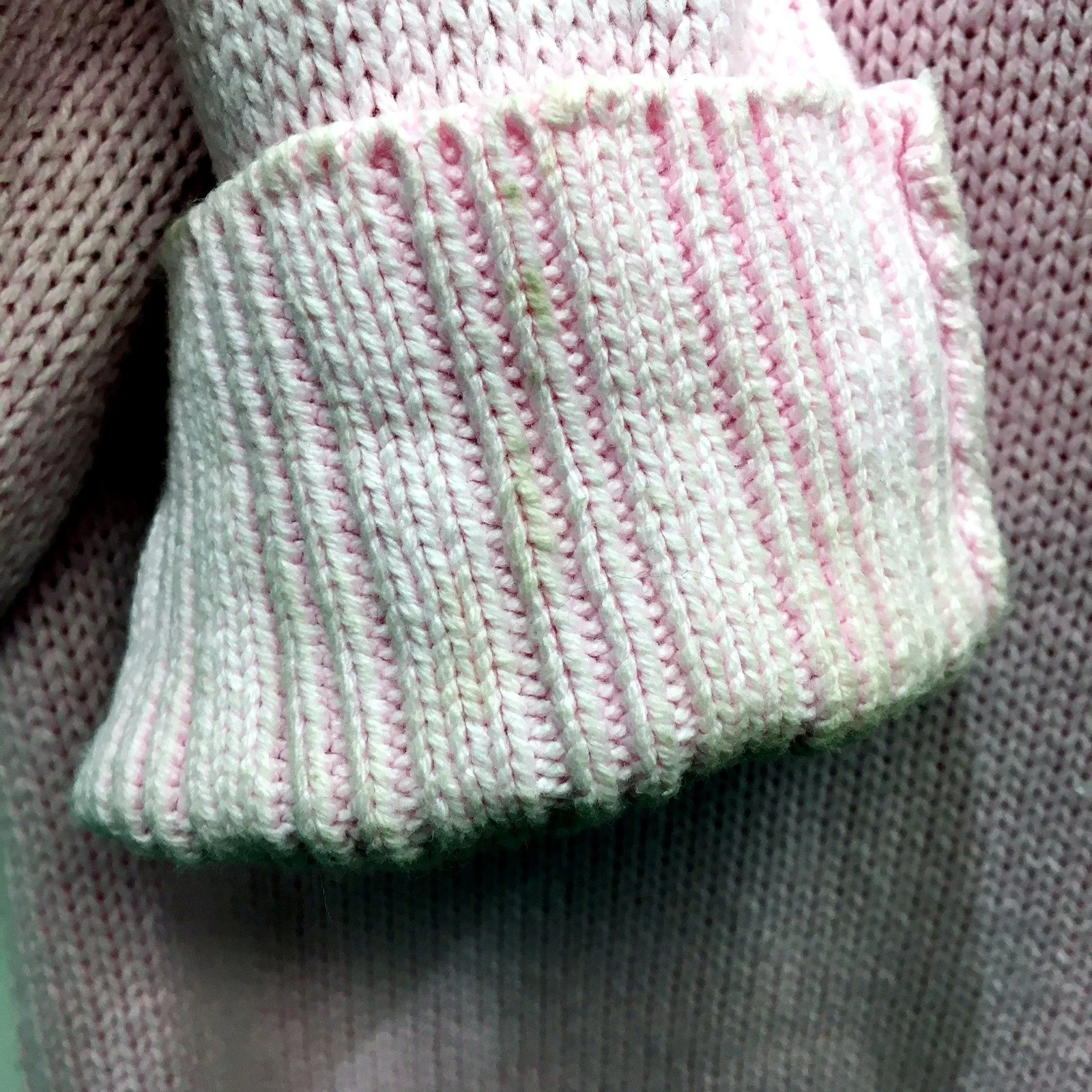 Regatta Womens Ribbed Knit Button-Down Sweater in Soft Pink, Size 16 - Image 3