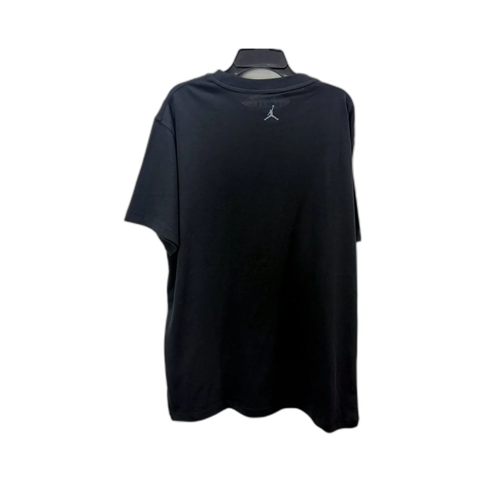 Jordan Mens Basketball Graphic Tee Shirt in Black Size M - Image 2