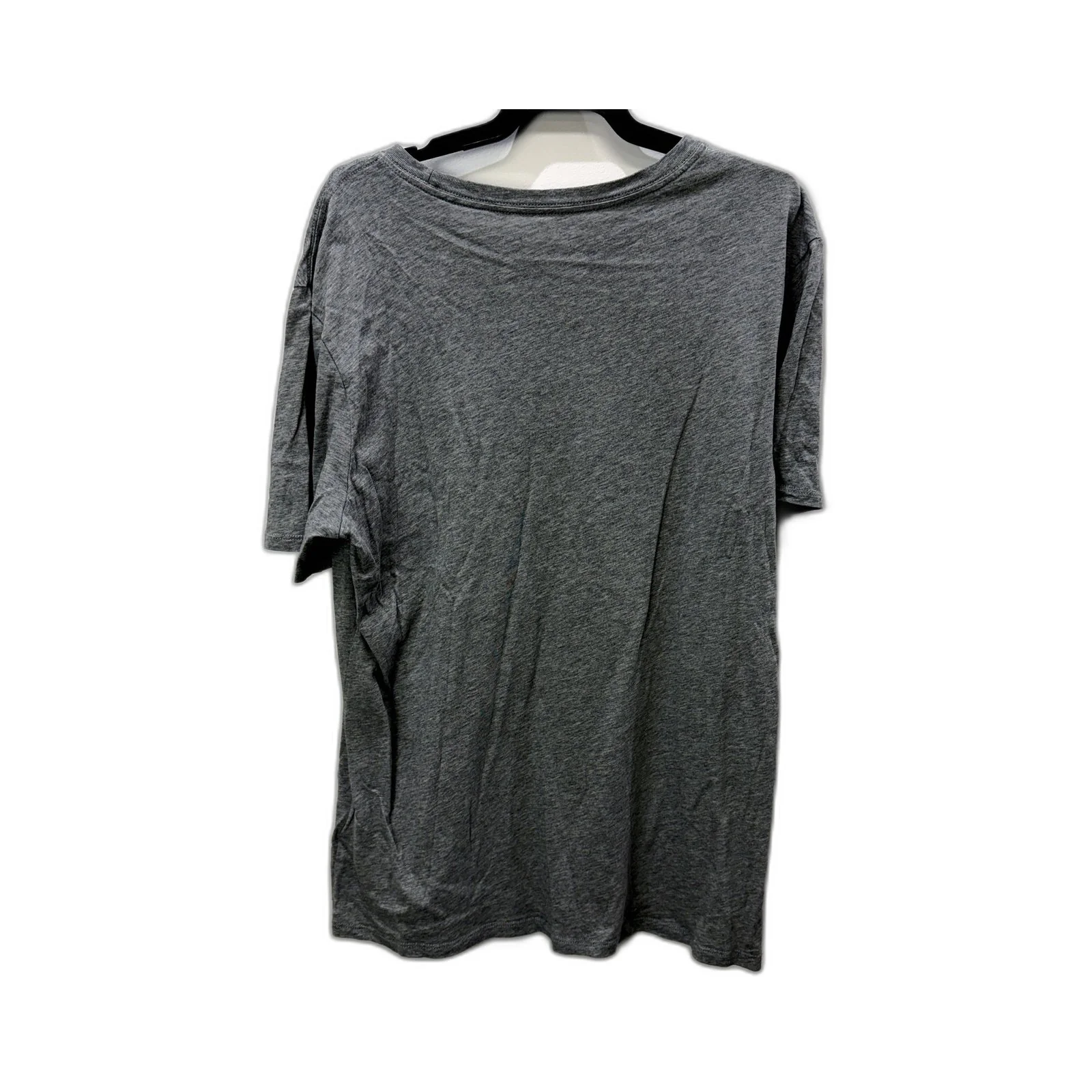 Nike Mens Gray Pullover Sweatshirt - Comfortable Cotton Size L - Image 2