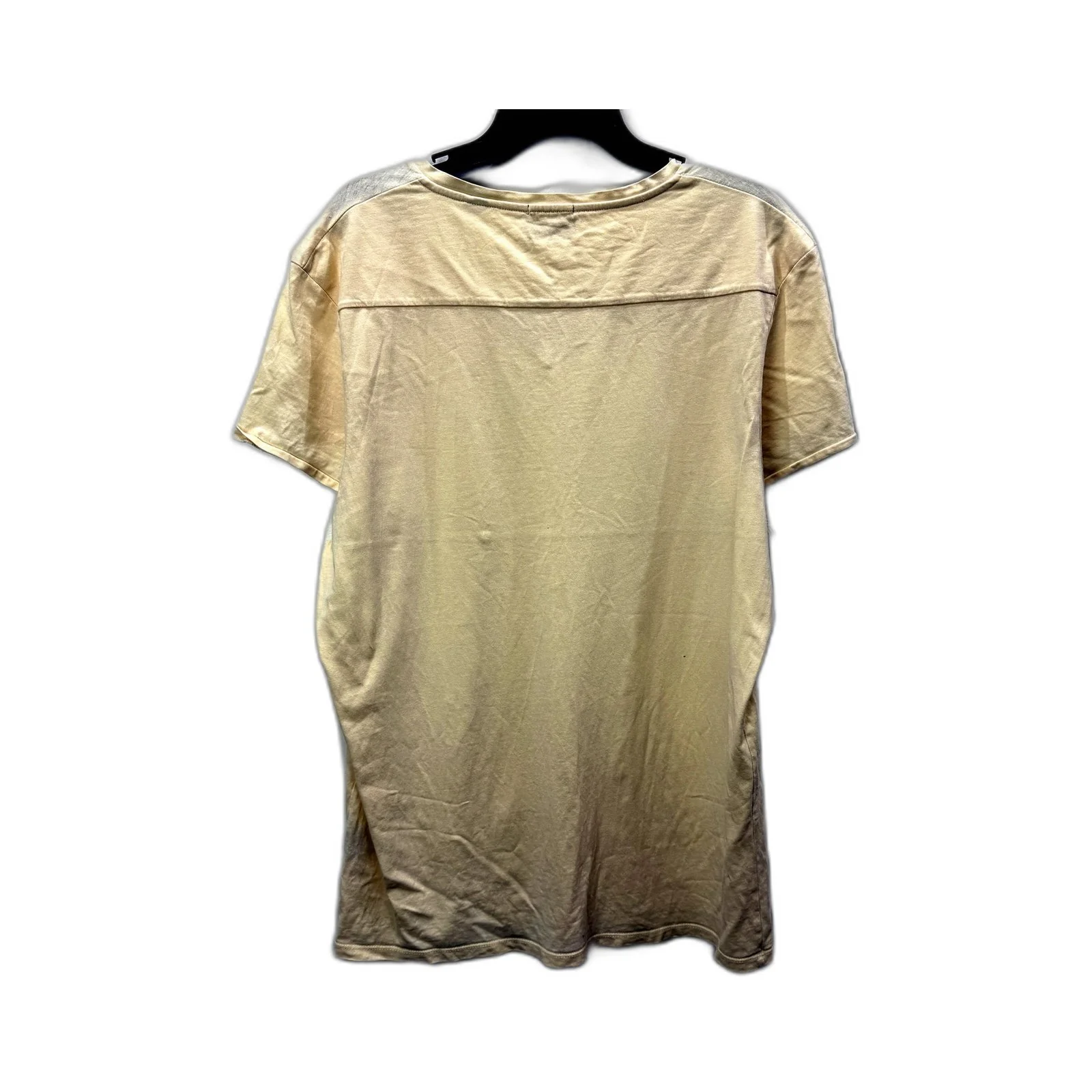 Scotch&Soda Mens Pullover Sweatshirt Beige Cotton V-Neck Pocket Size XL - Image 2