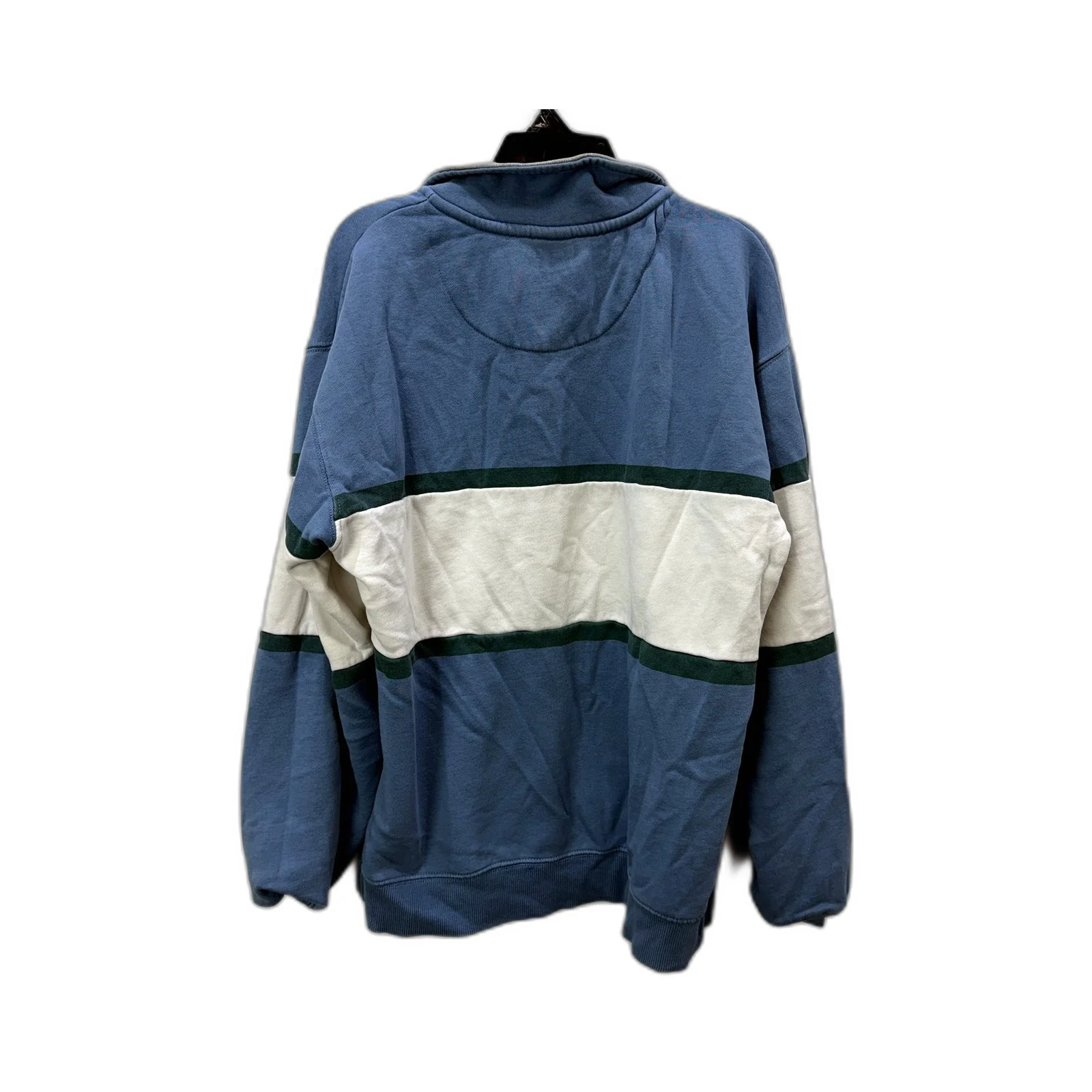 Ghanda Womens 1984 Striped Pullover Sweatshirt Multi Color Size 10 - Image 2