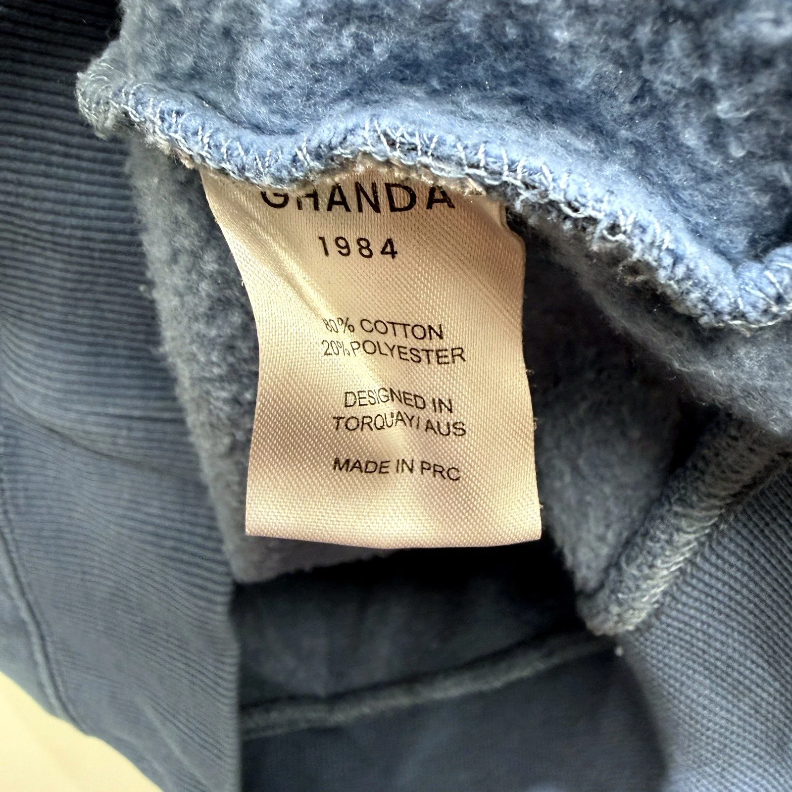 Ghanda Womens 1984 Striped Pullover Sweatshirt Multi Color Size 10 - Image 6