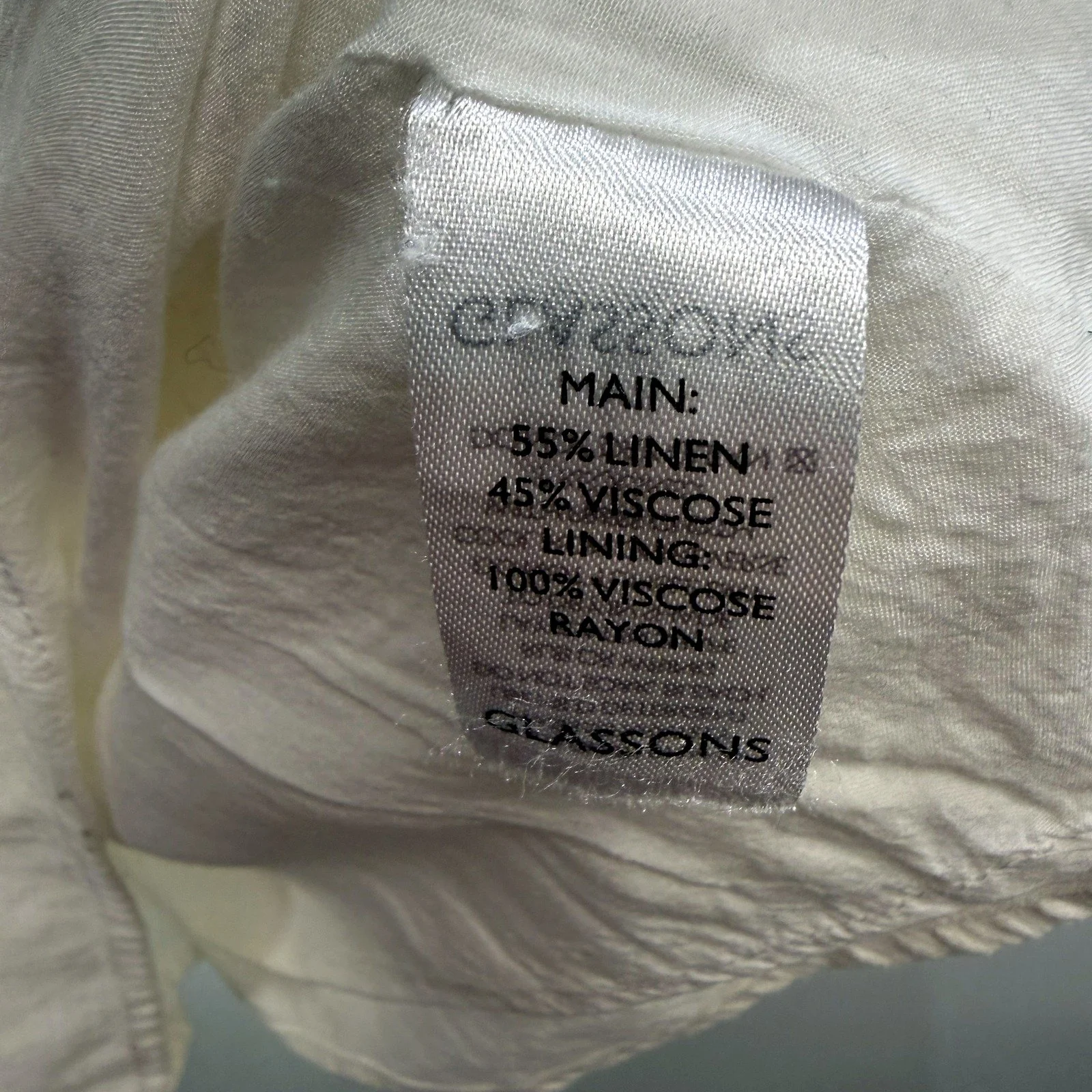 Glassons Womens Singlet/Tank Top Sleeveless Linen Viscose Dress Casual Summer - Image 4