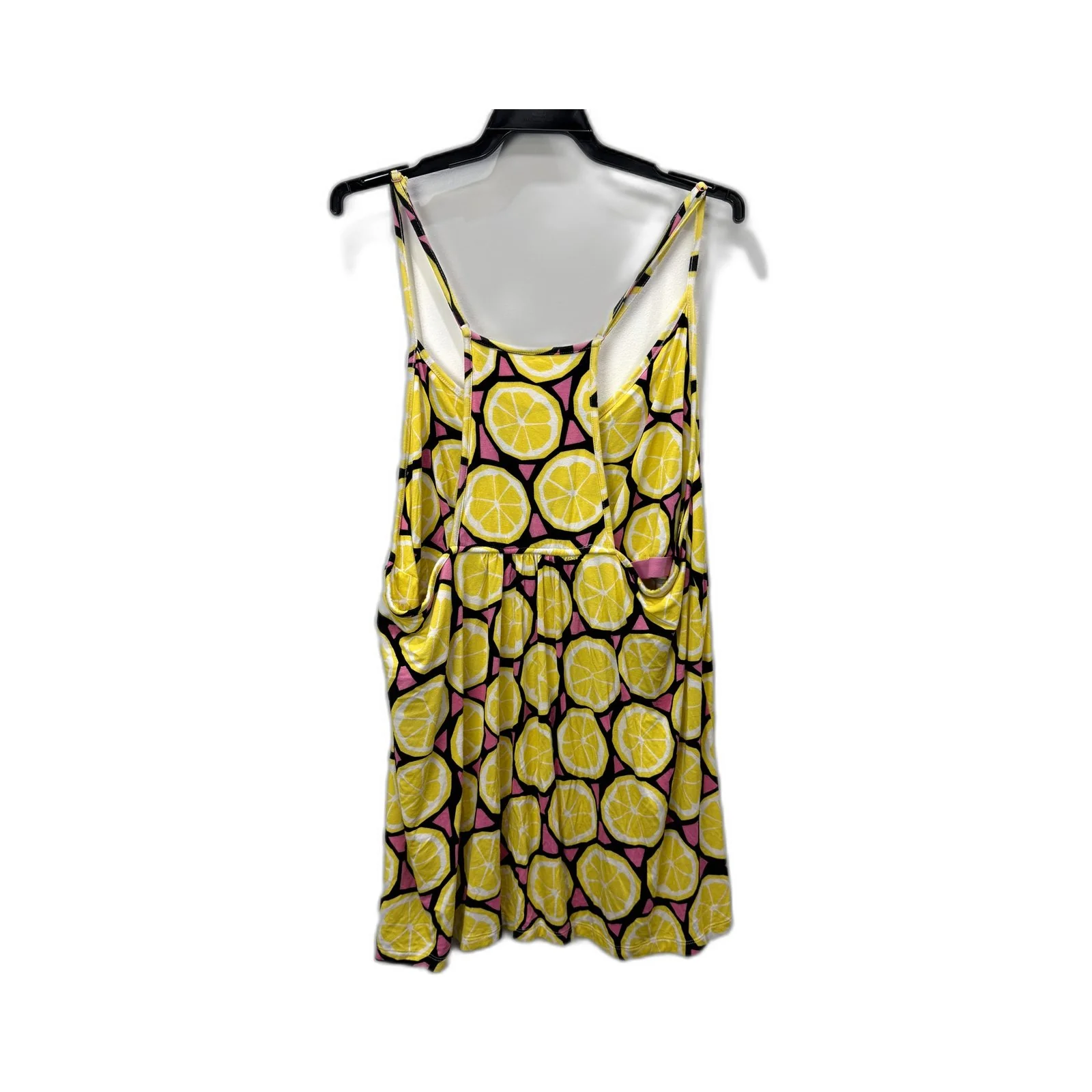 Peter Alexander Womens Lemon Print Dress Shelf Bra Tank Top Size 2+ - Image 3