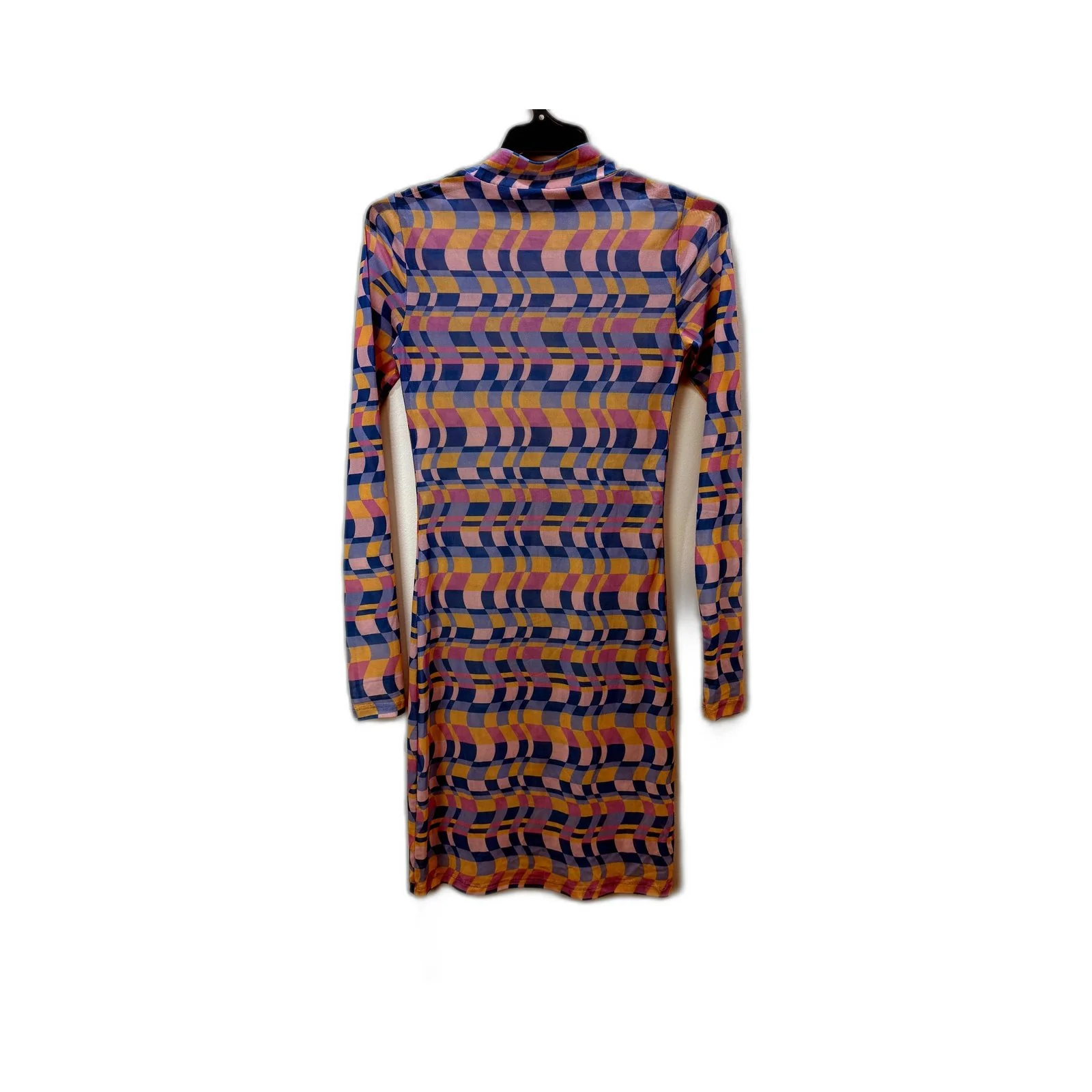 Cotton:on Womens Bodycon Dress - Geometric Colorful Print Multi Color S - Image 2