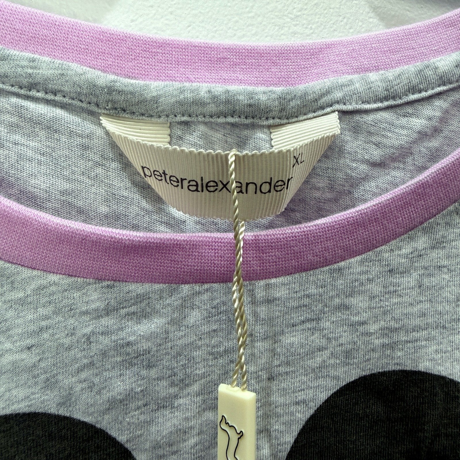 Disney Gray Pink Polka Dot Lace Sleep Camisole Womens XL NEW - Image 4