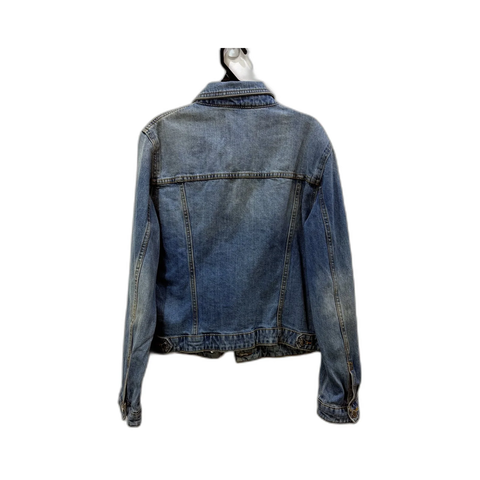 Zara Womens Authentic Denim by TRF Blue Jacket Size XL - Image 2