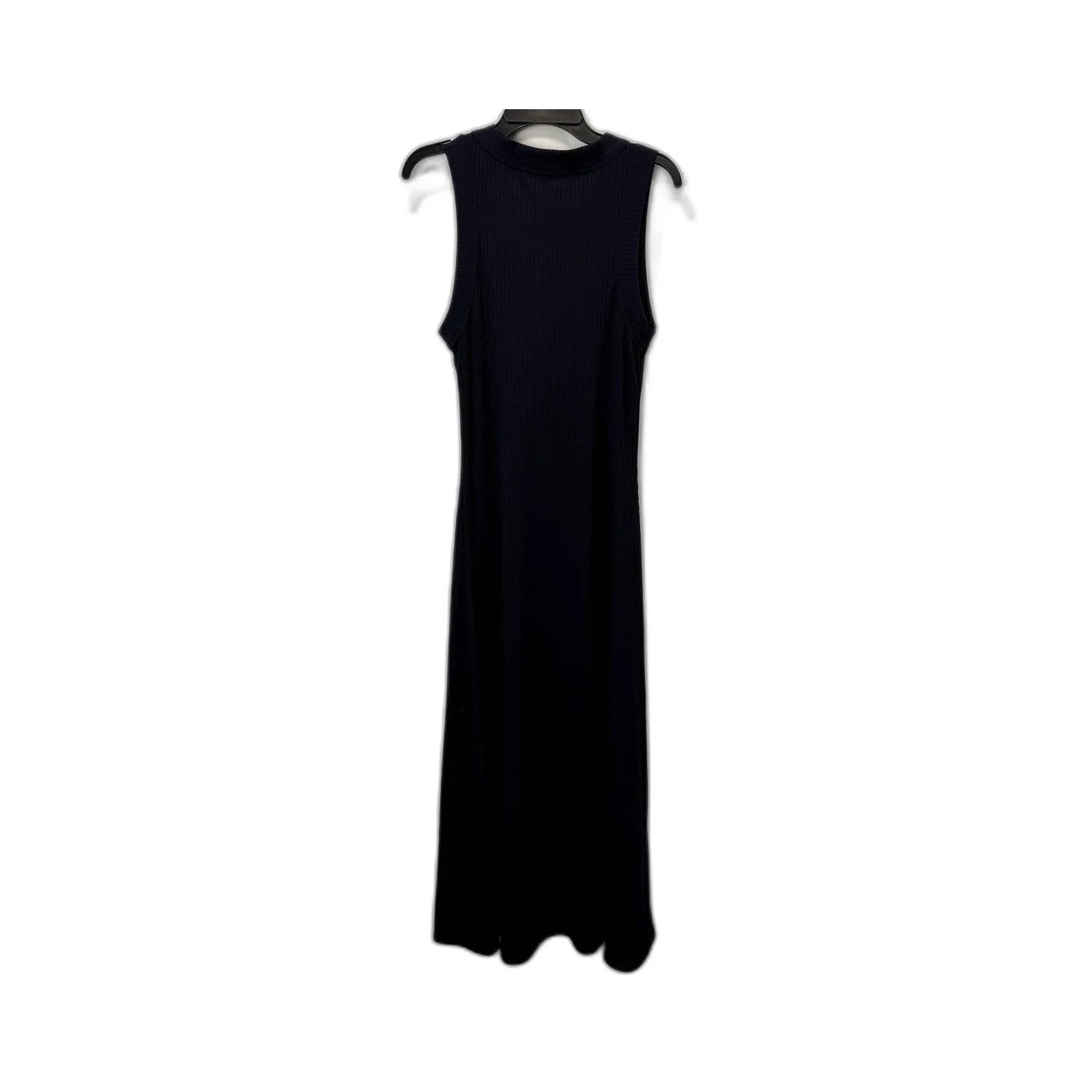 Witchery Womens Sleeveless Ribbed Knit Navy Maxi Dress - XS Size - Image 2