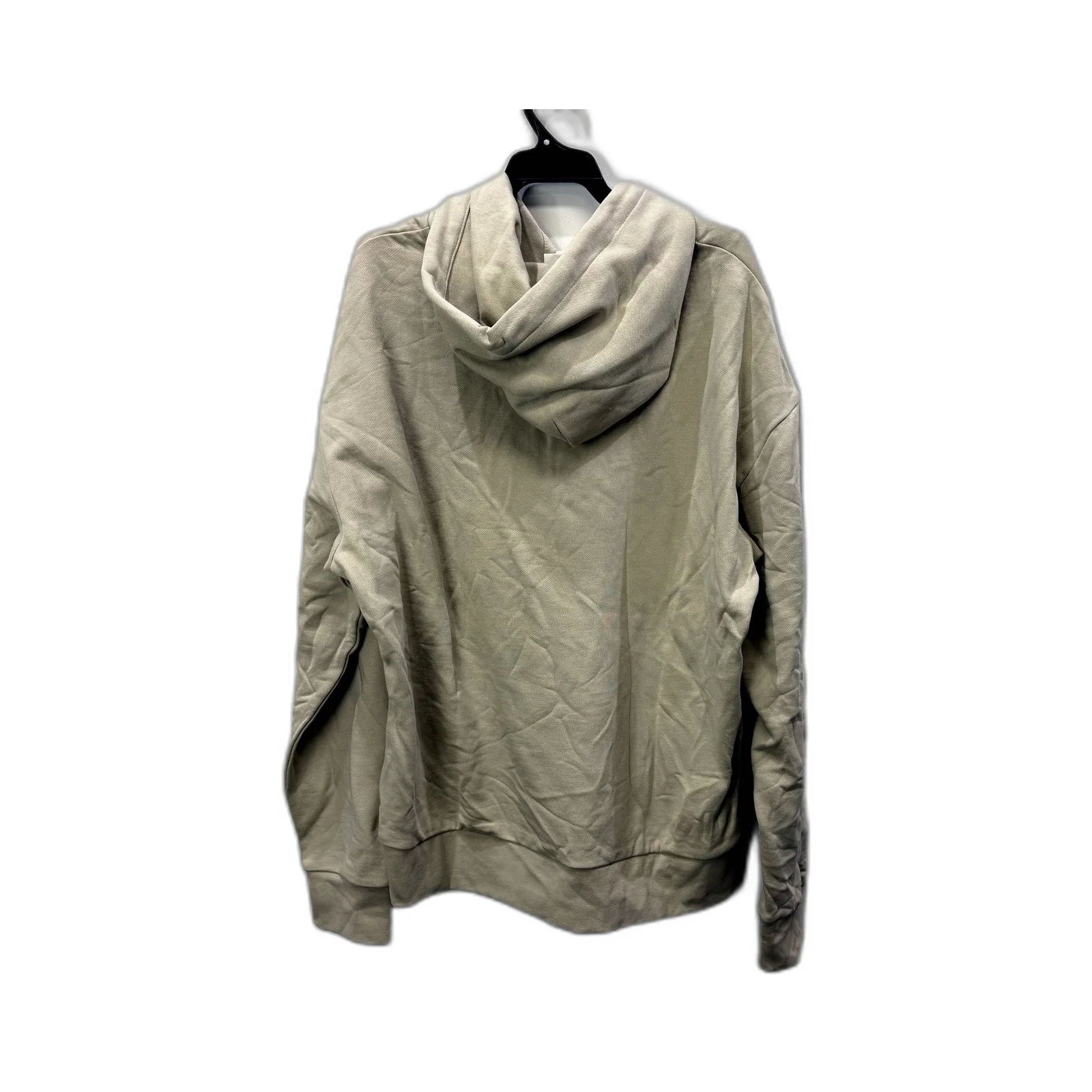 Calvin Klein Mens Comfort Pullover Hoodie in Beige, Size XXL NEW - Image 2