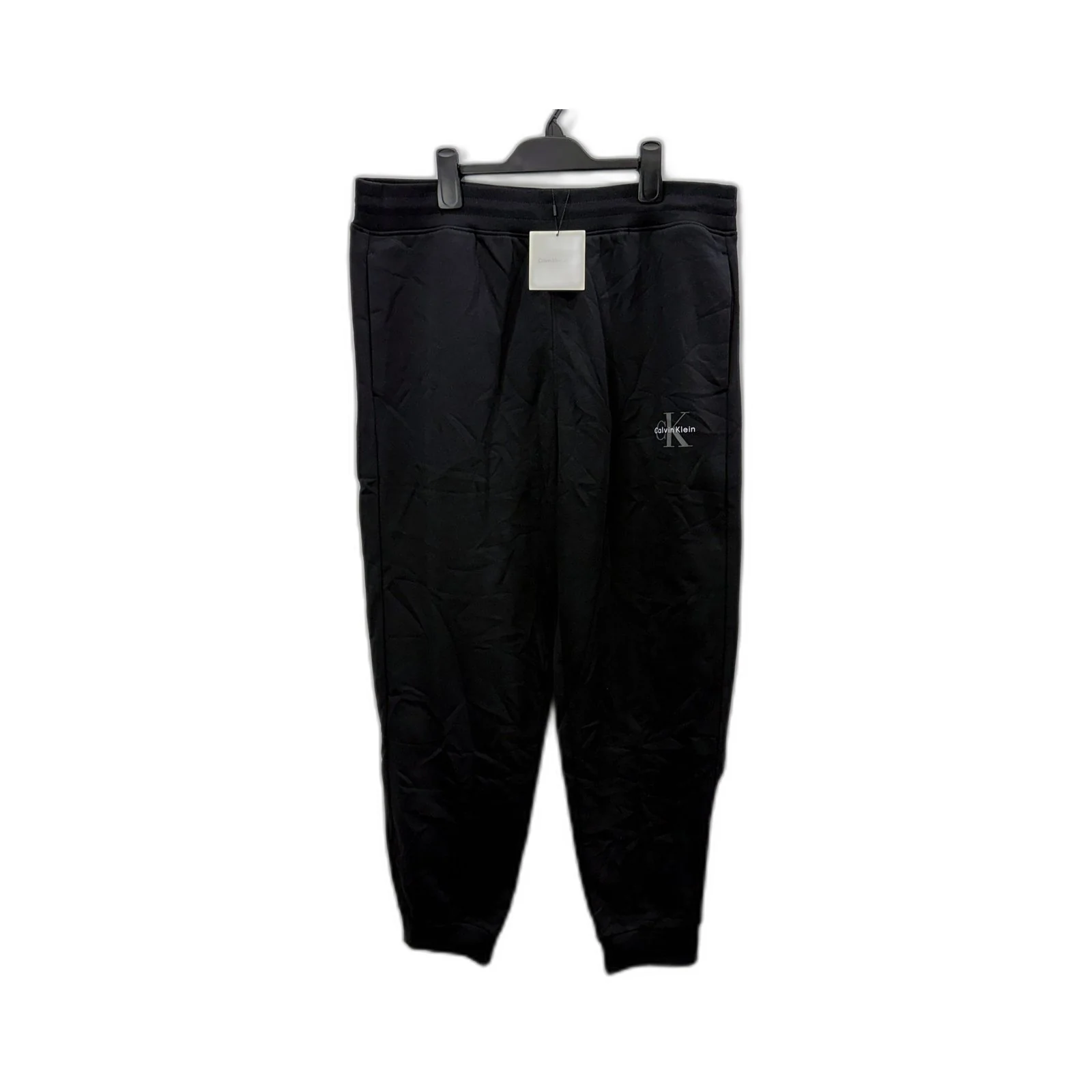 Calvin Klein Mens Fleece Jogger Pants in Black, Size XL NEW