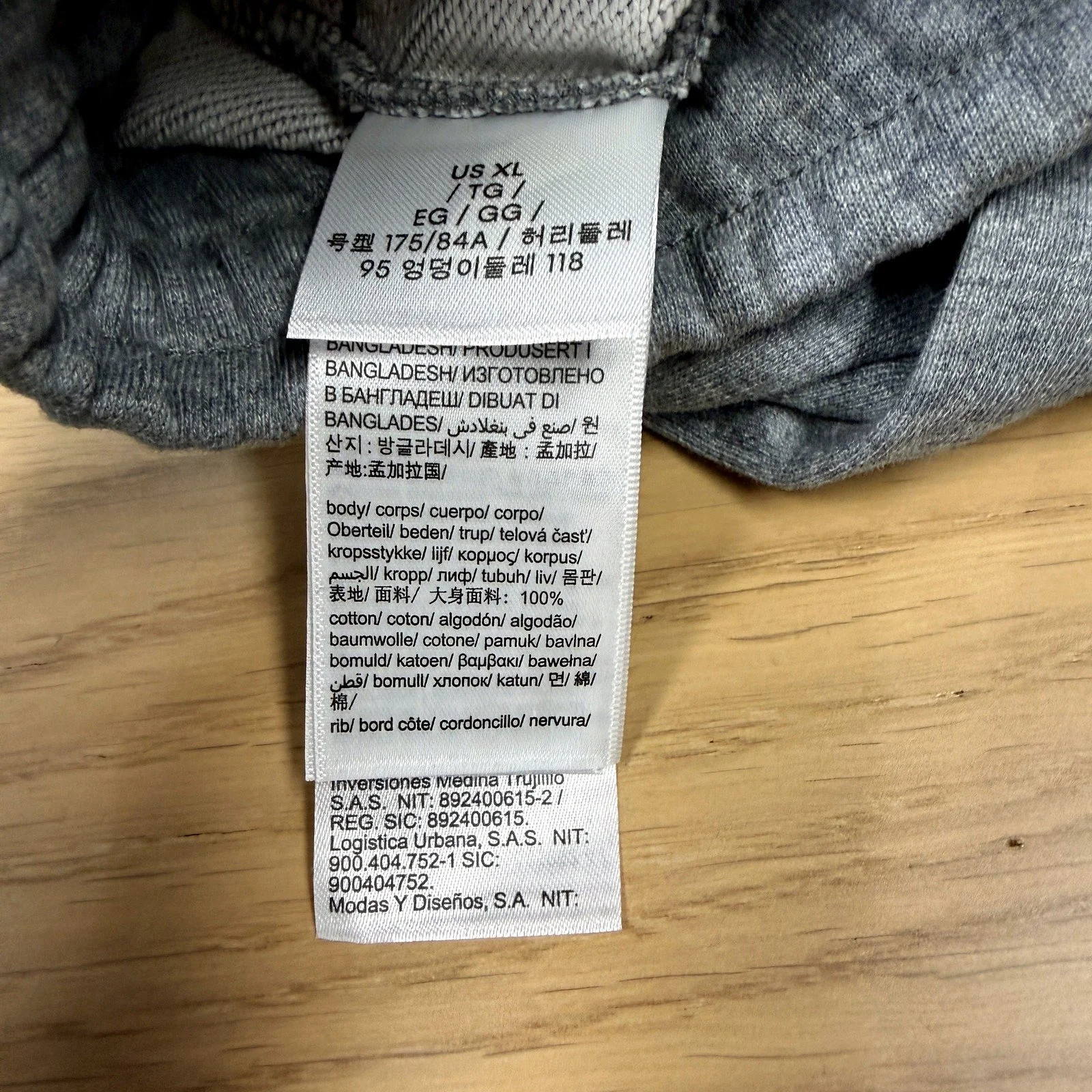 Calvin Klein Mens Monogram Jogger Sweatpants Grey Cotton Athletic Size XL NEW - Image 5