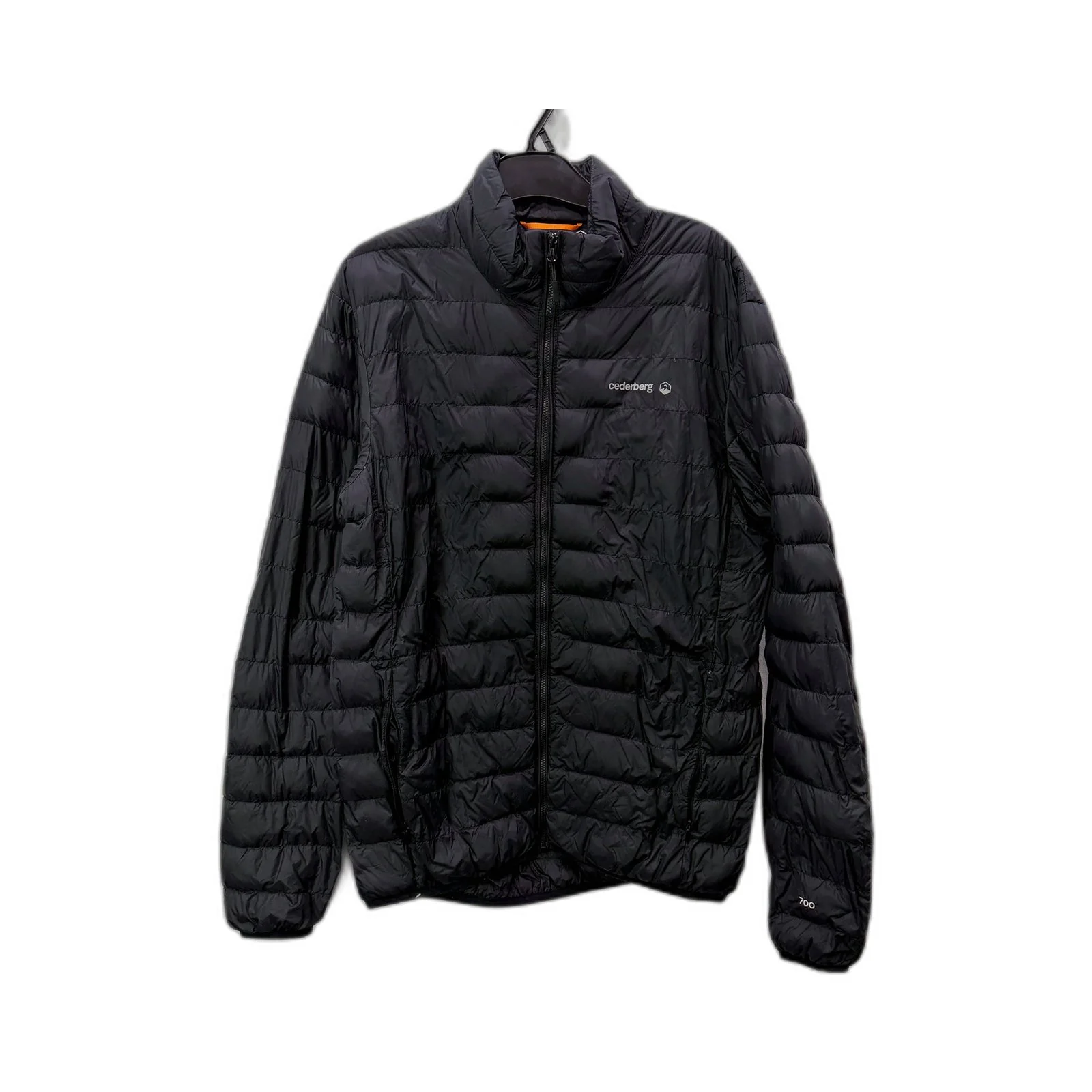 Cederberg Mens Down Puffer Jacket - Lightweight Navy Winter Coat, Size S