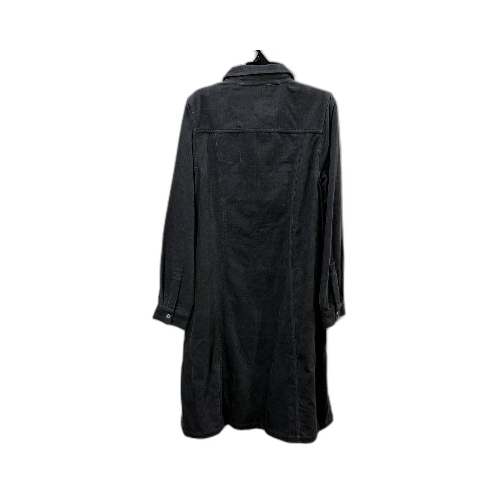 Regatta Womens Corduroy Dress - Black Organic Cotton Casual Size 10 NEW - Image 2