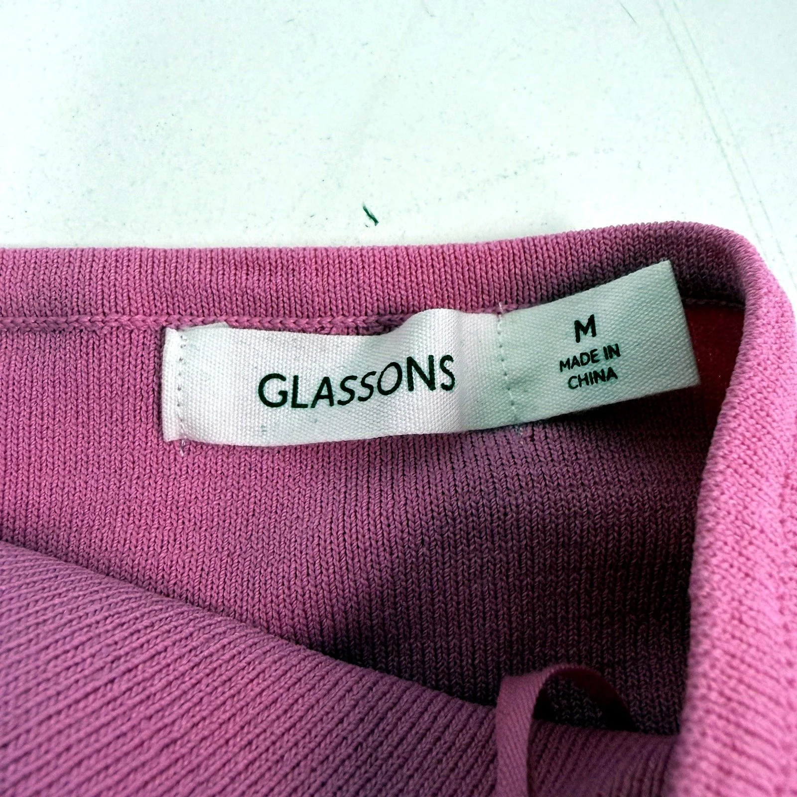 Glassons Womens Halter Top - Pink Lightweight Viscose Nylon Blouse Size M NEW - Image 4
