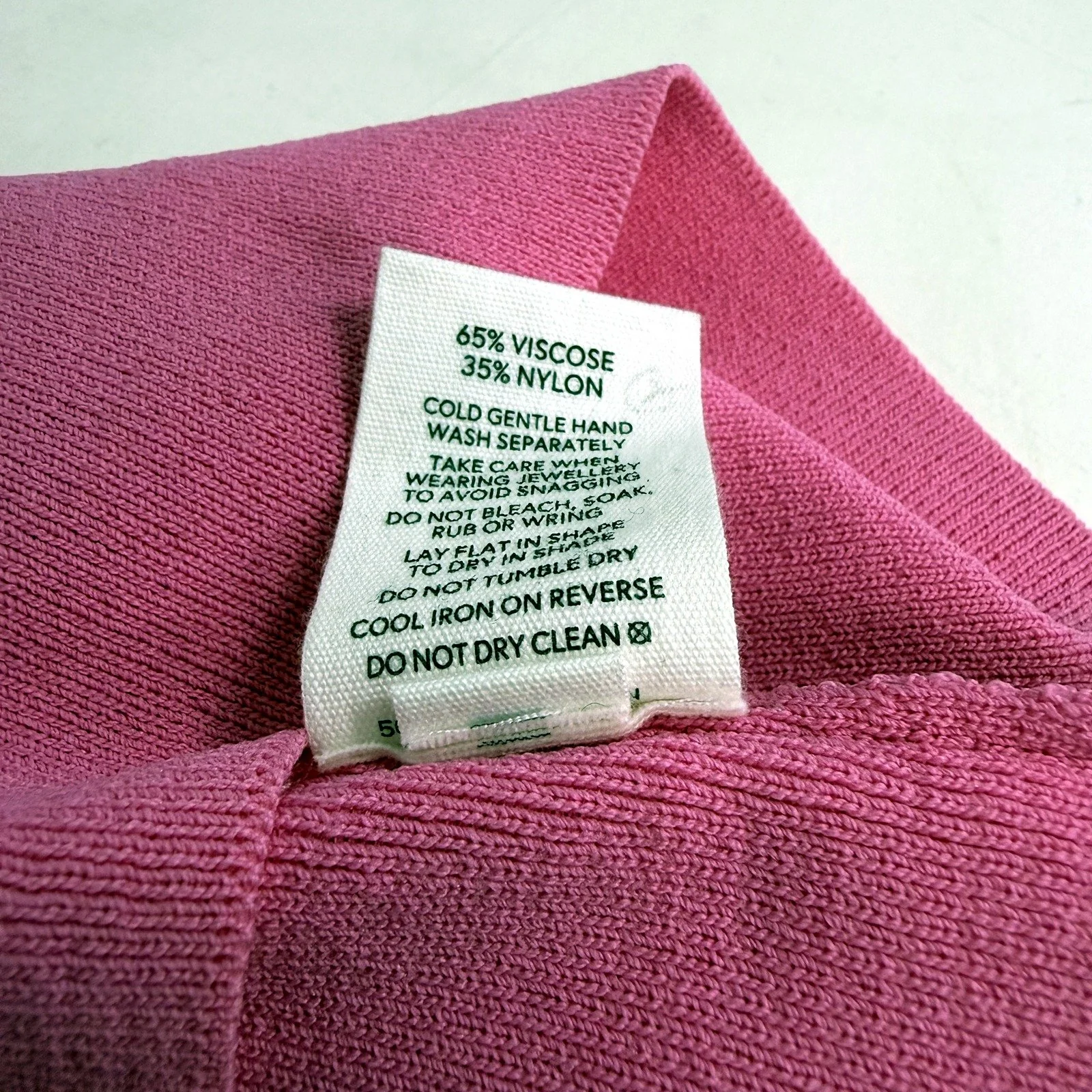 Glassons Womens Halter Top - Pink Lightweight Viscose Nylon Blouse Size M NEW - Image 5