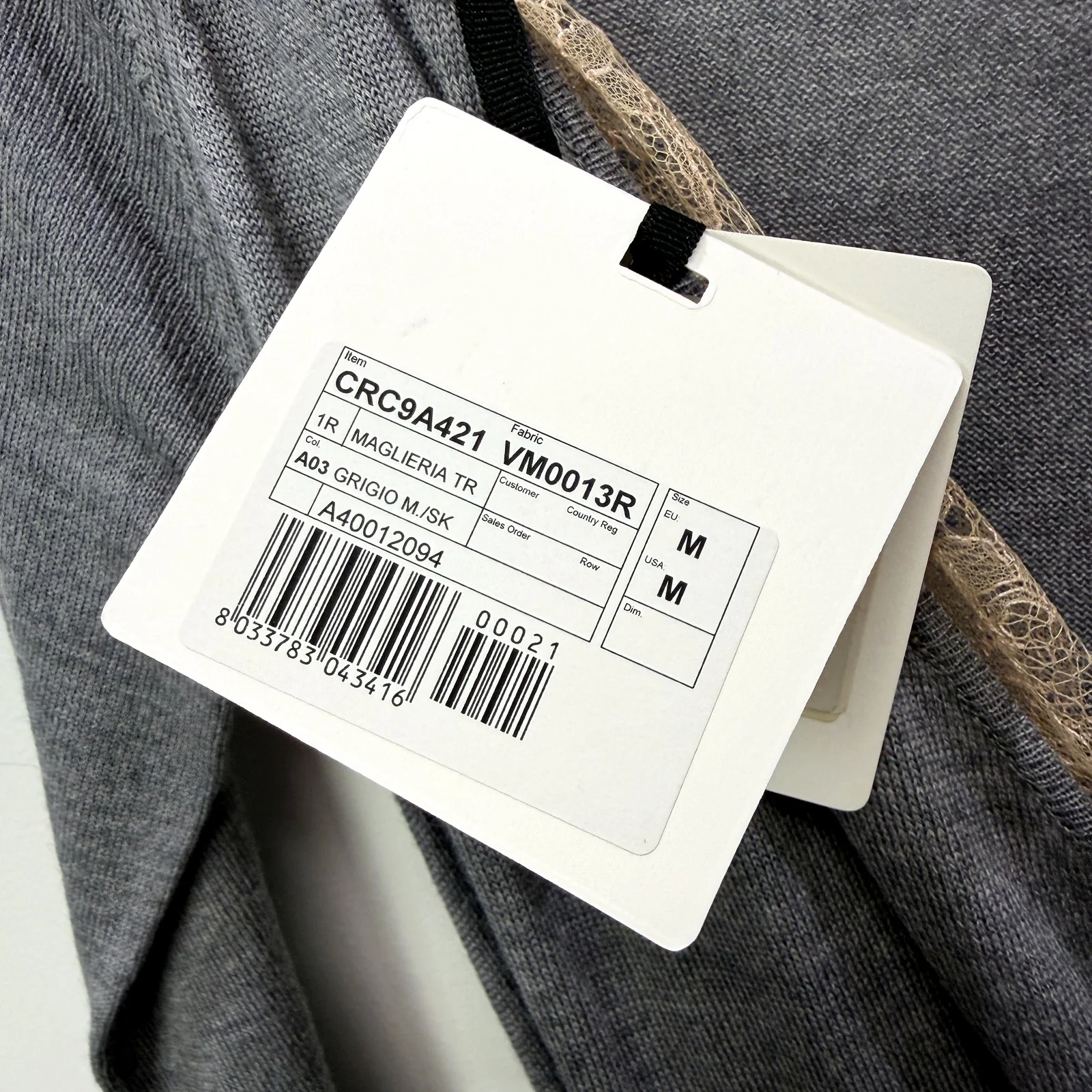 Red Valentino Womens Pleated Tie Waist Pullover Dress in Gray, Size M NEW - Image 10