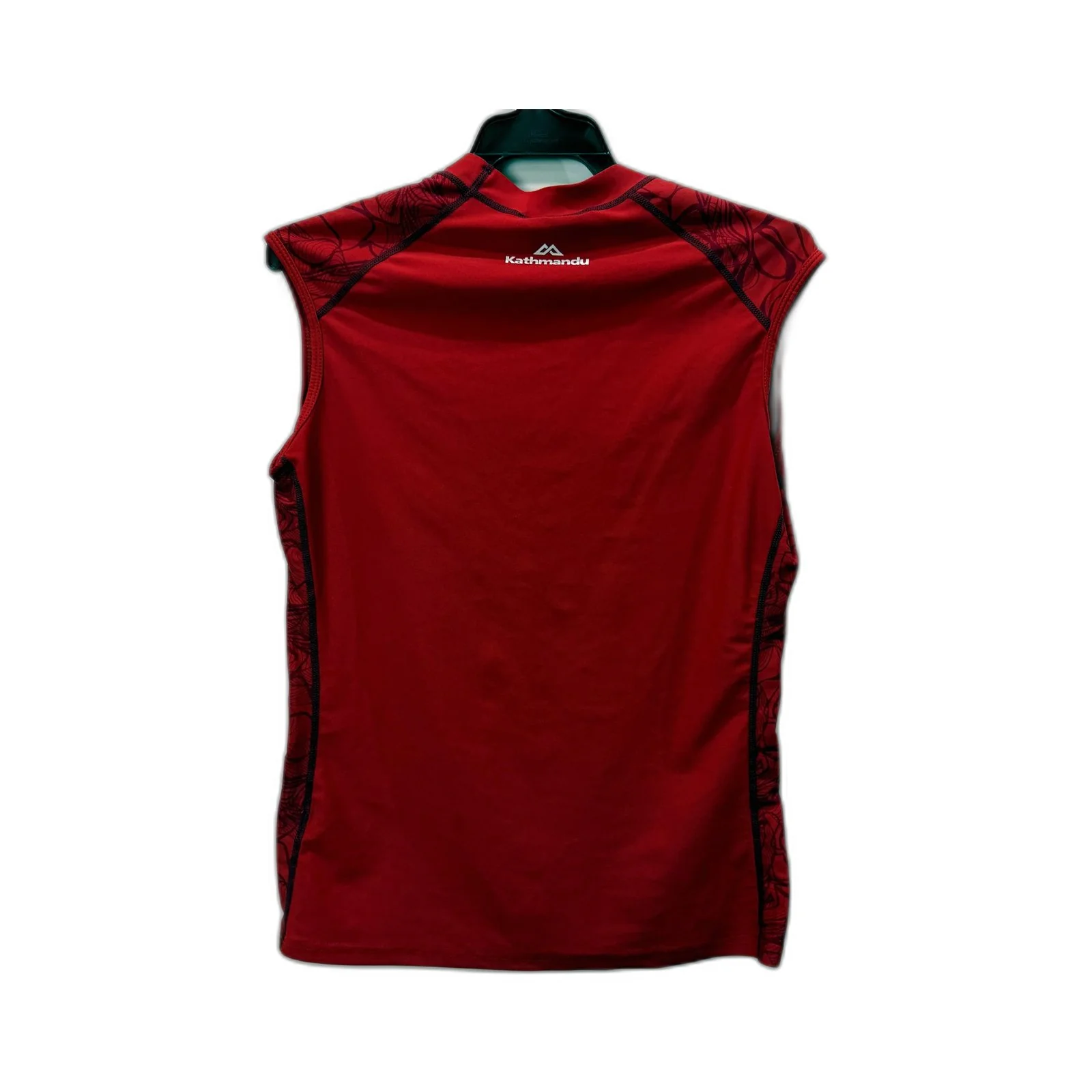 Kathmandu Womens Mock Neck Pullover Sweatshirt in Red - Activewear Size 10 - Image 2