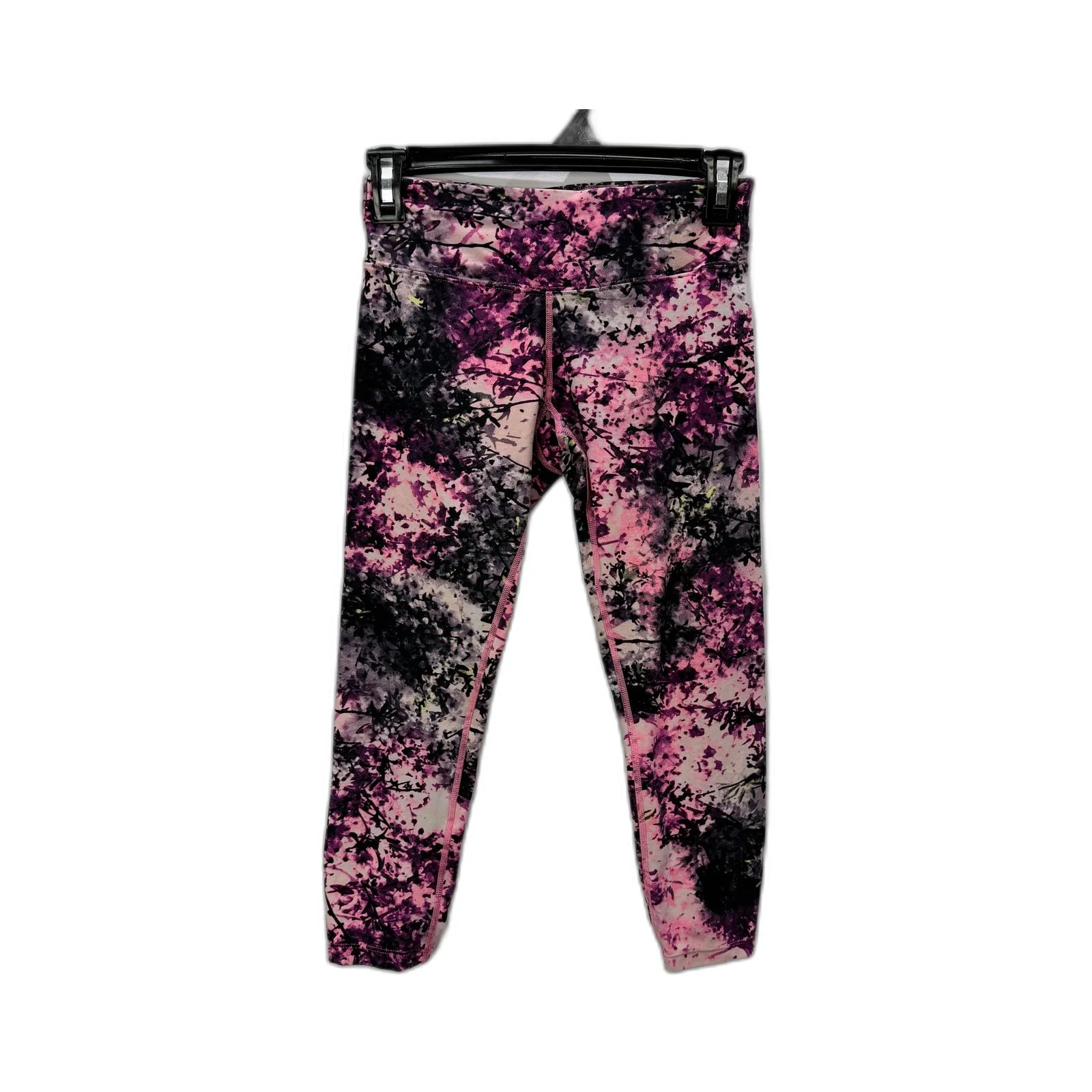 Calvin Klein Womens Tie-Dye Leggings Stretchy Comfortable Casual Size XS