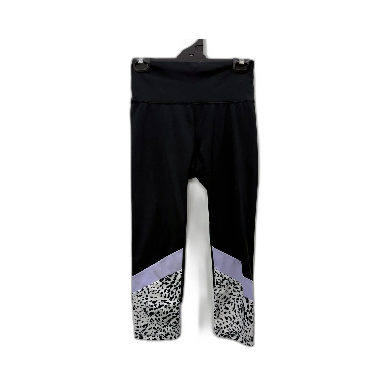 Rock Wear Womens Leopard Print Workout Leggings Multi Color and Athletic Sz 10