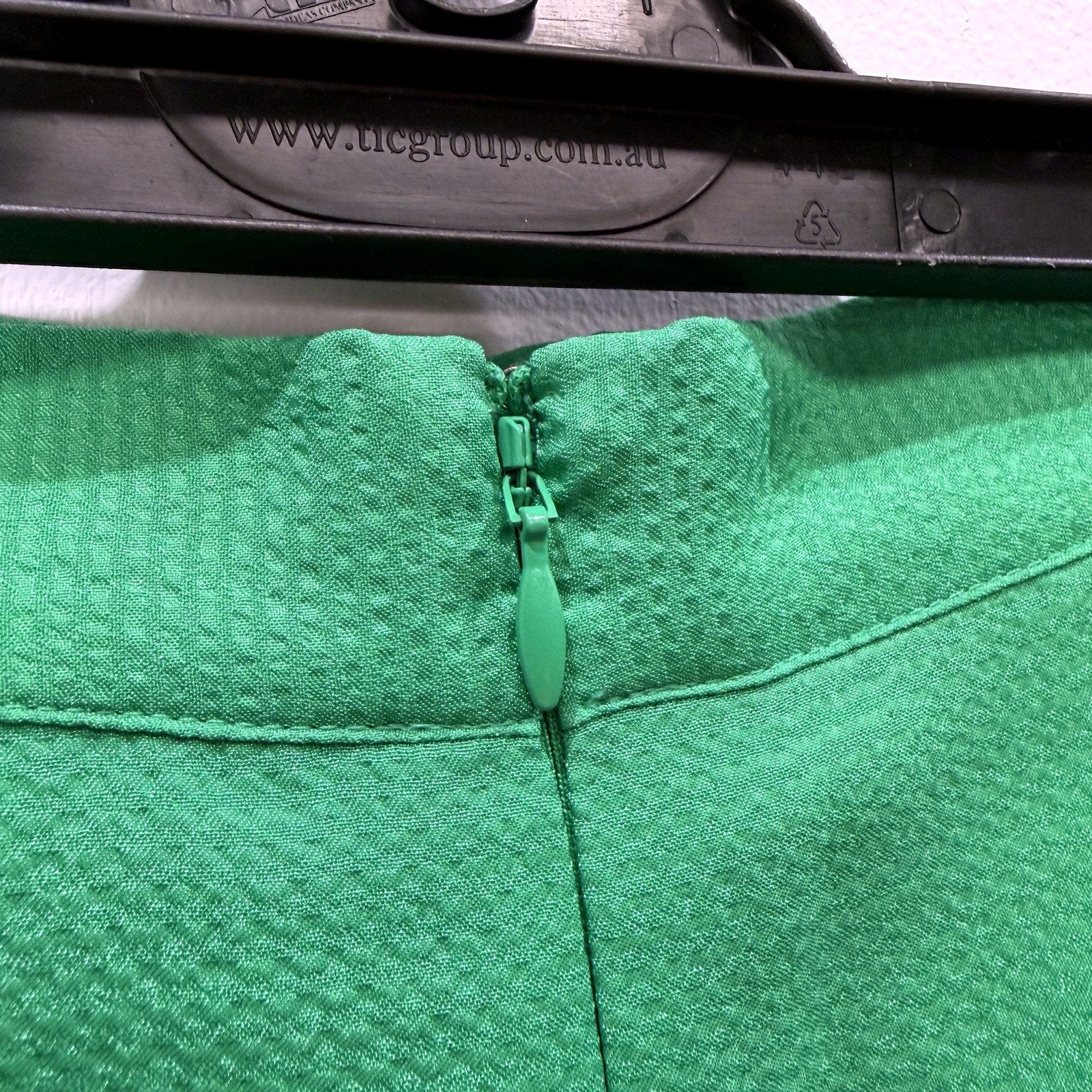 Portmans Womens Green Pleated Skirt Casual Feminine Comfortable Size 14 NEW - Image 4