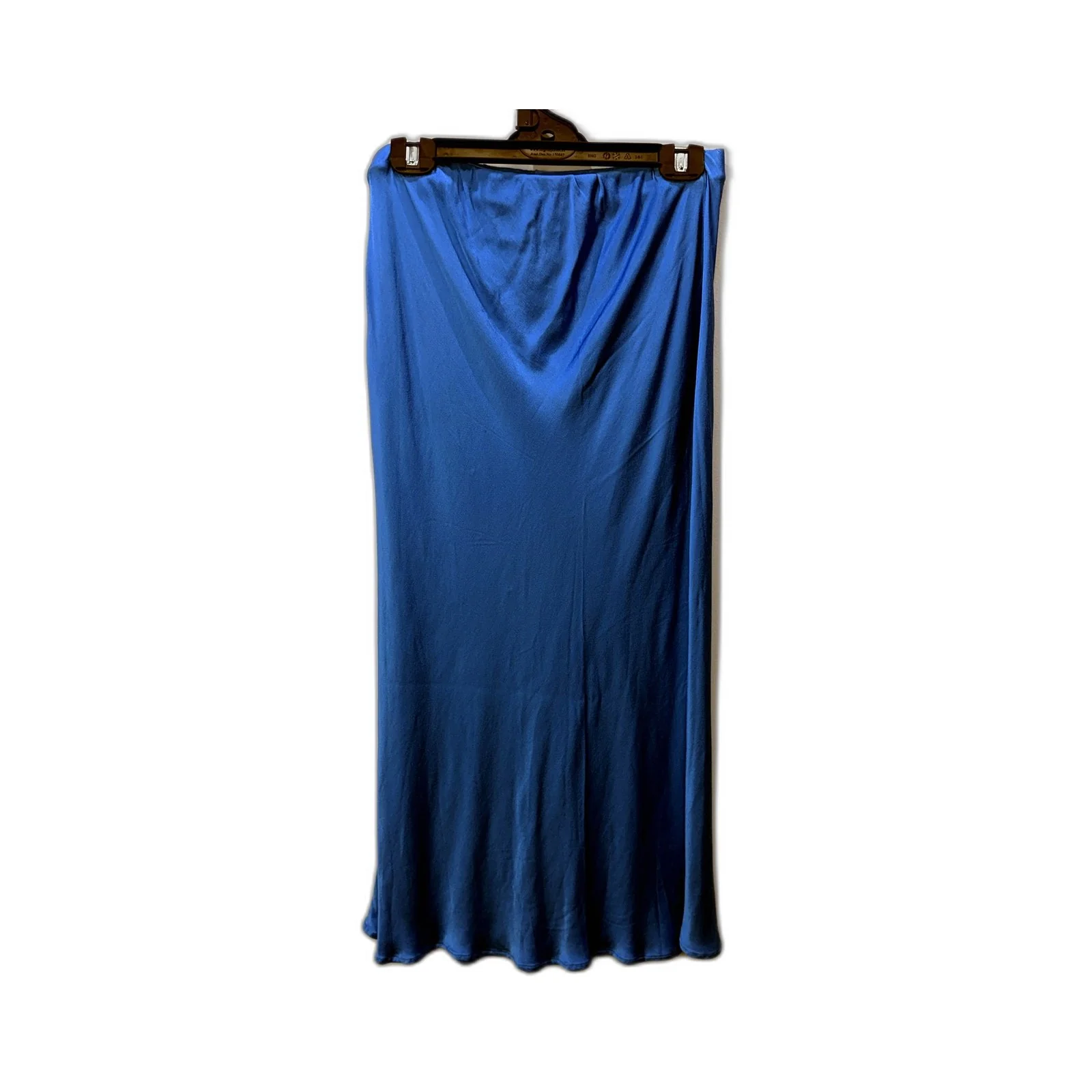 Sportsgirl Womens Blue Flowy Maxi Skirt with Elastic Waist - Size 12 - Image 2