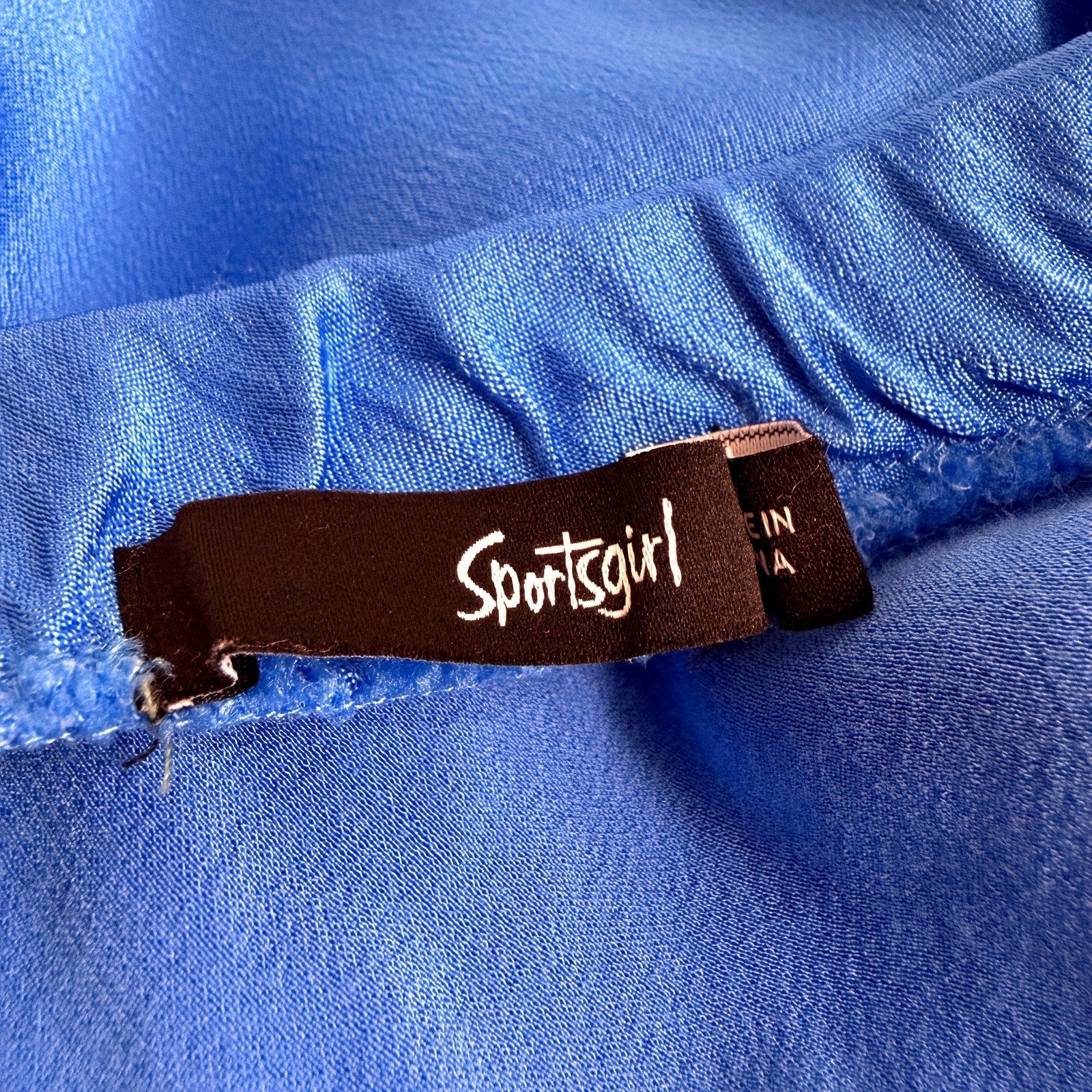 Sportsgirl Womens Blue Flowy Maxi Skirt with Elastic Waist - Size 12 - Image 3