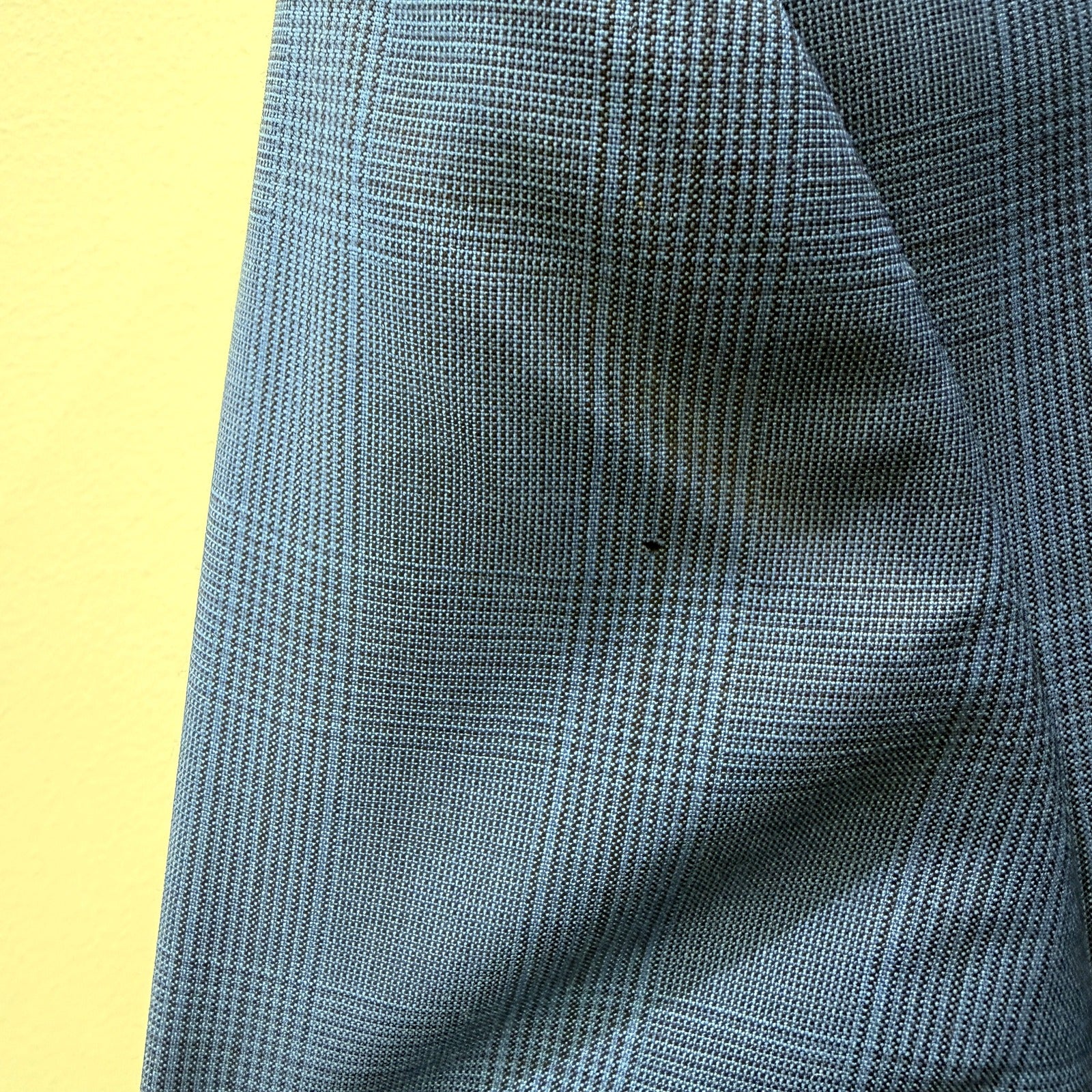 Si by Studio Italia Mens Blue Suit Jacket Quality Tailoring Size 108 REG/96 NEW - Image 3