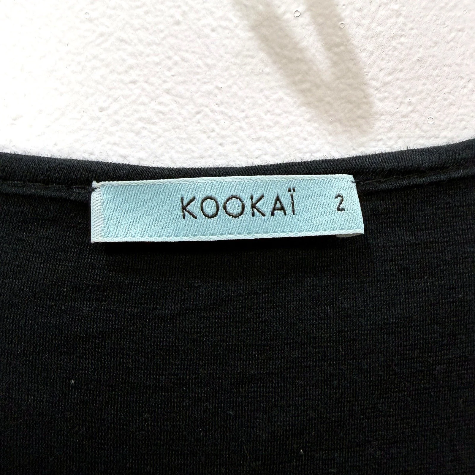 Kookai Womens Long Sleeve Black Casual Feminine Midi Dress Size 2 - Image 3