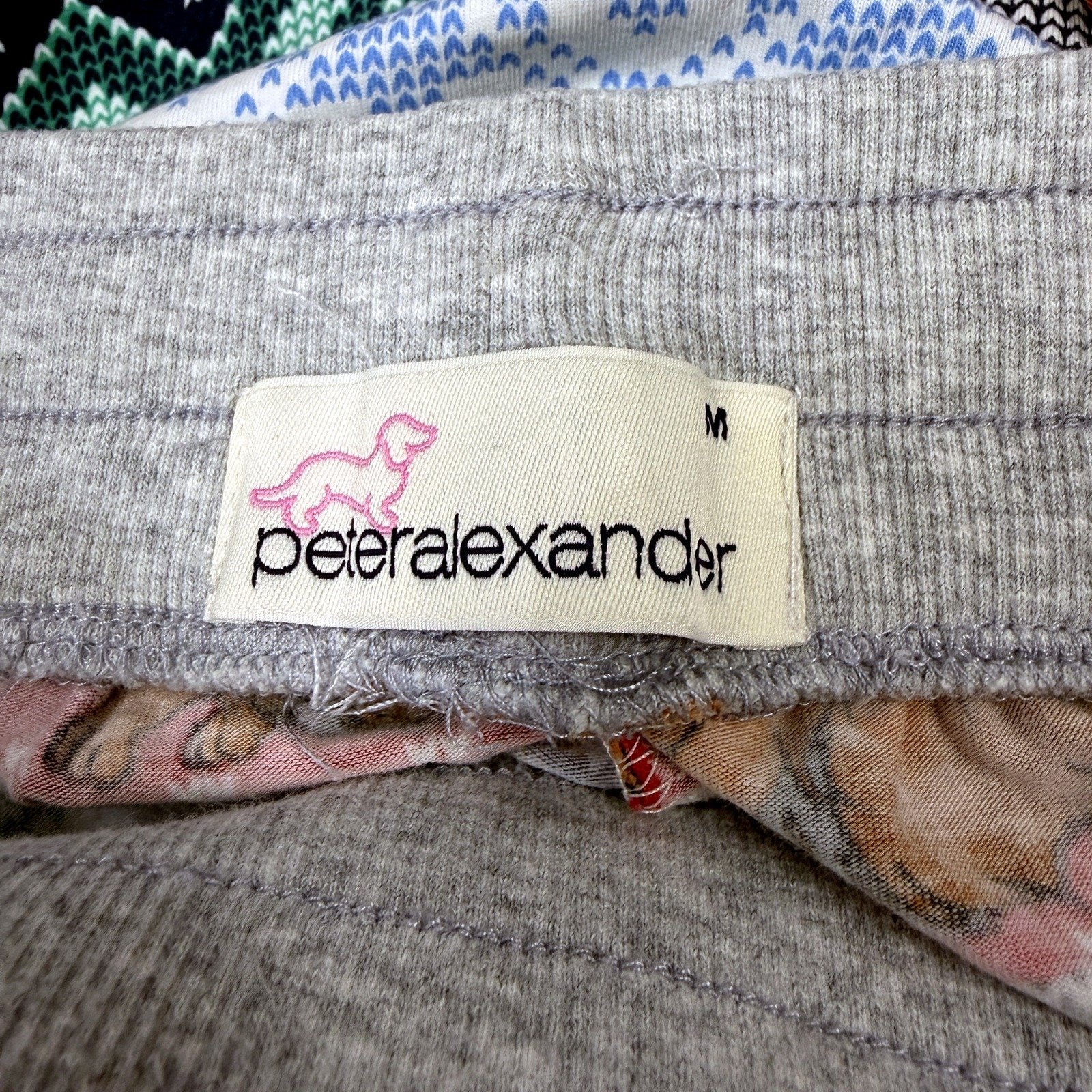 Peter Alexander Womens Printed Casual Shorts in Multi Color & - Size M - Image 3