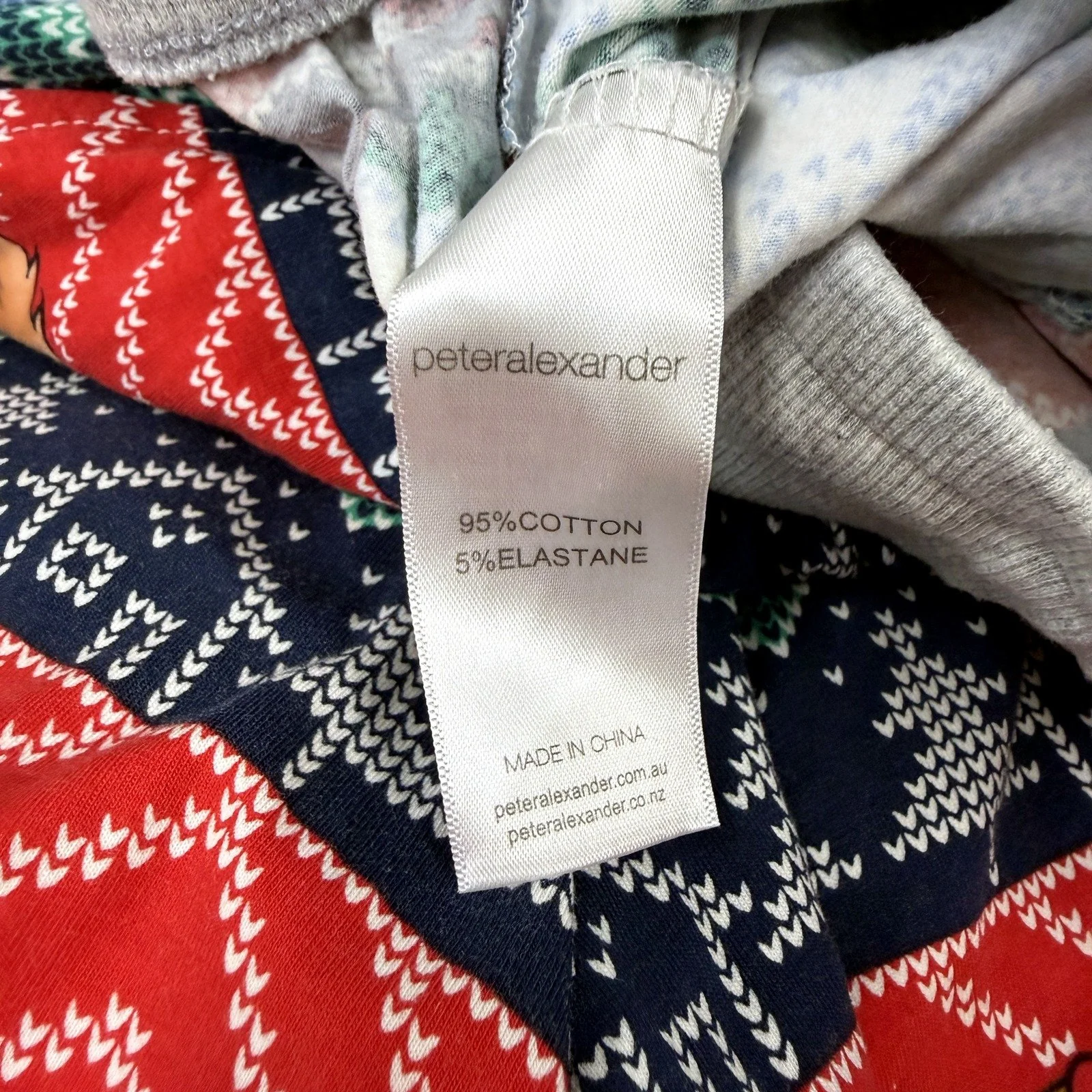 Peter Alexander Womens Printed Casual Shorts in Multi Color & - Size M - Image 4