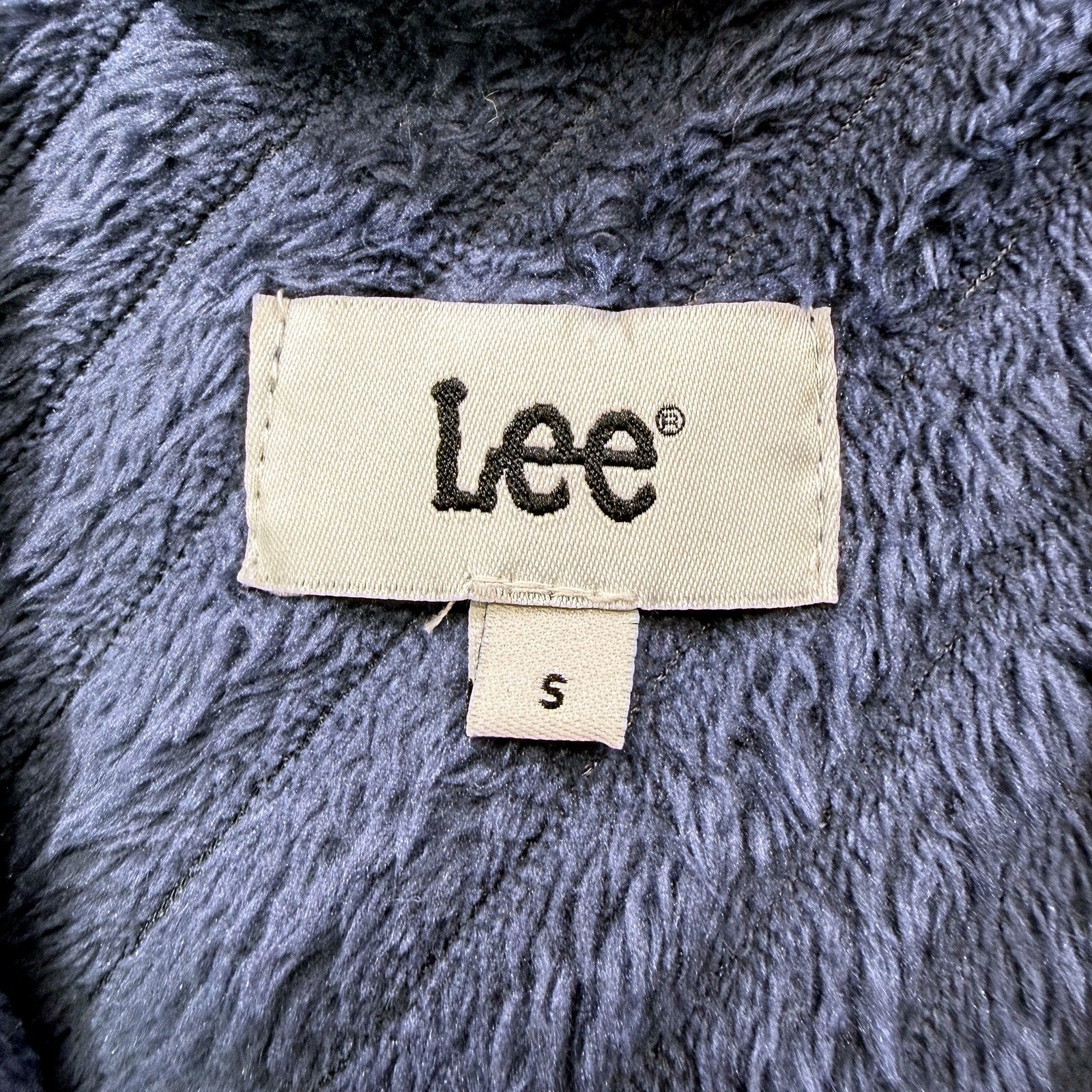 Lee Mens Hooded Plush Robe in Navy - Soft, Warm & Cozy Loungewear, Size S - Image 5