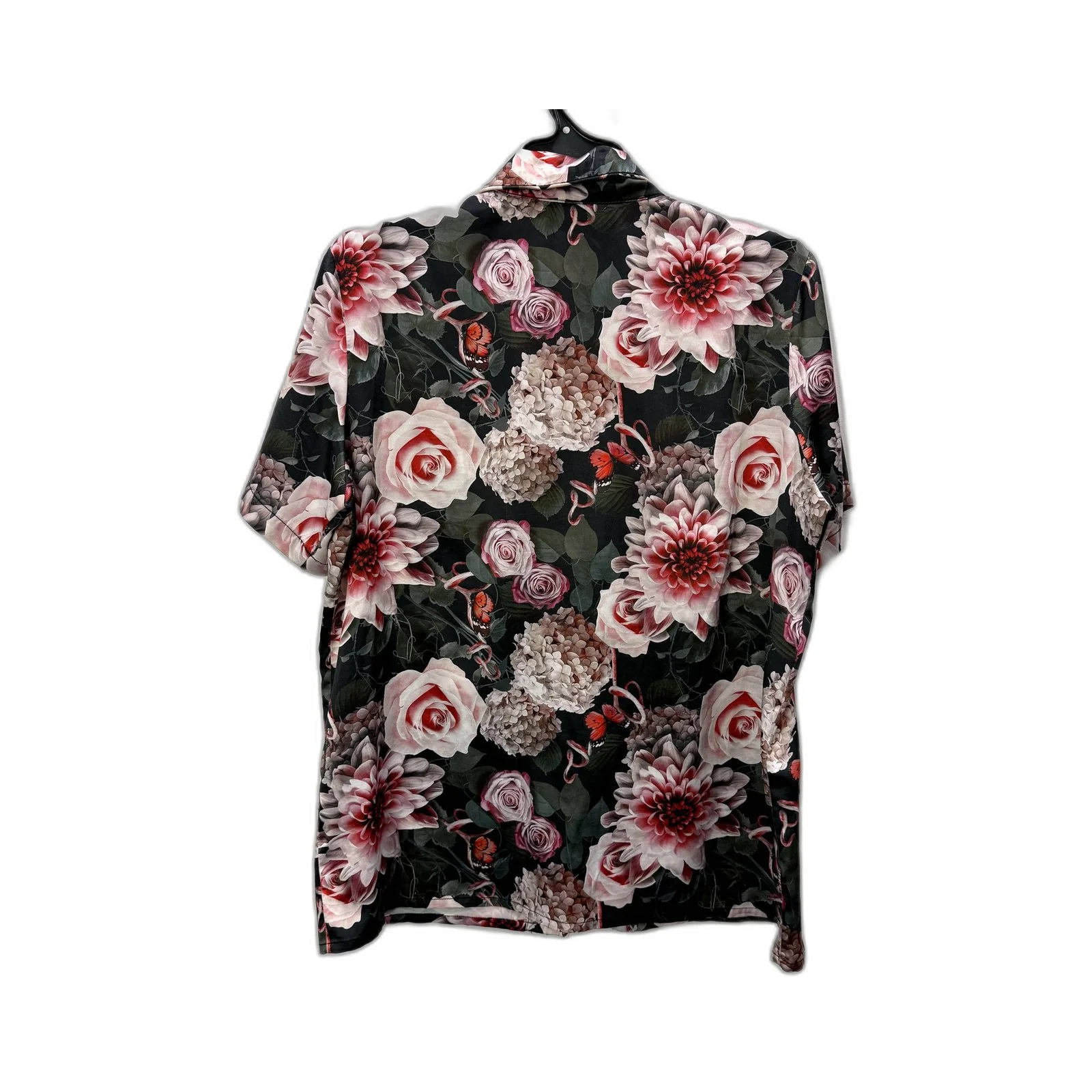 Chloe & Lola Womens Floral Pajama Set Soft Comfortable Multi Color Size Small - Image 3