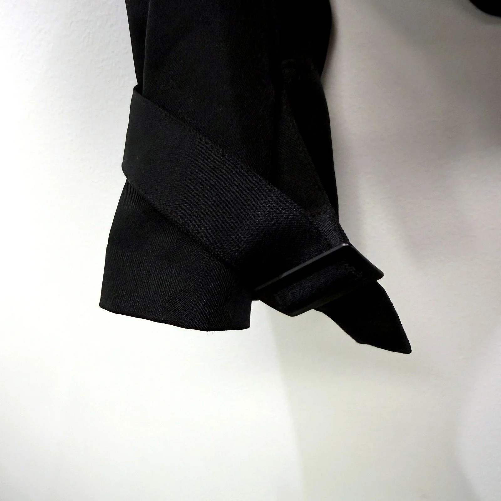 Preview Womens Lightweight Black Trench Coat - Casual Outerwear by NEW - Image 3