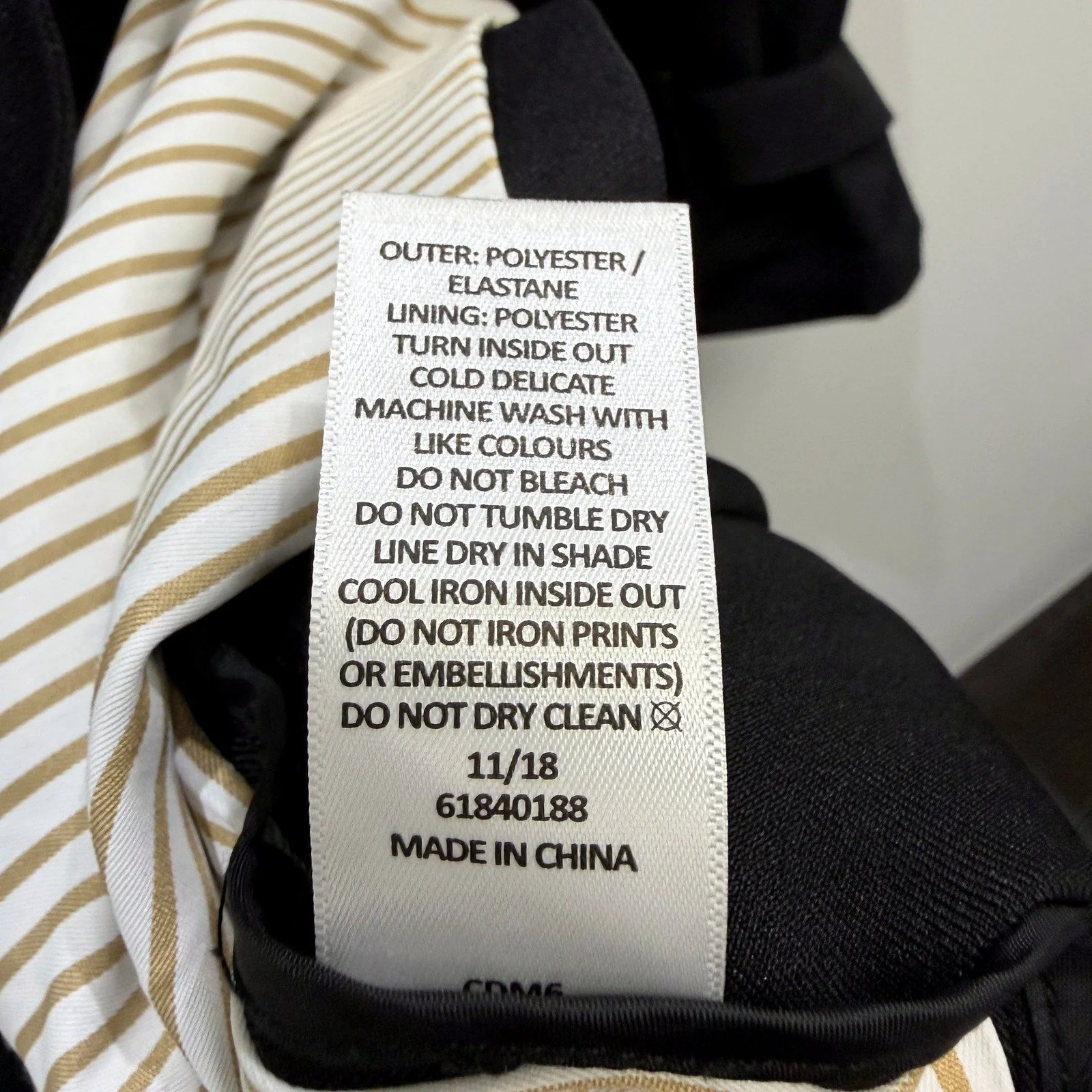Preview Womens Lightweight Black Trench Coat - Casual Outerwear by NEW - Image 4
