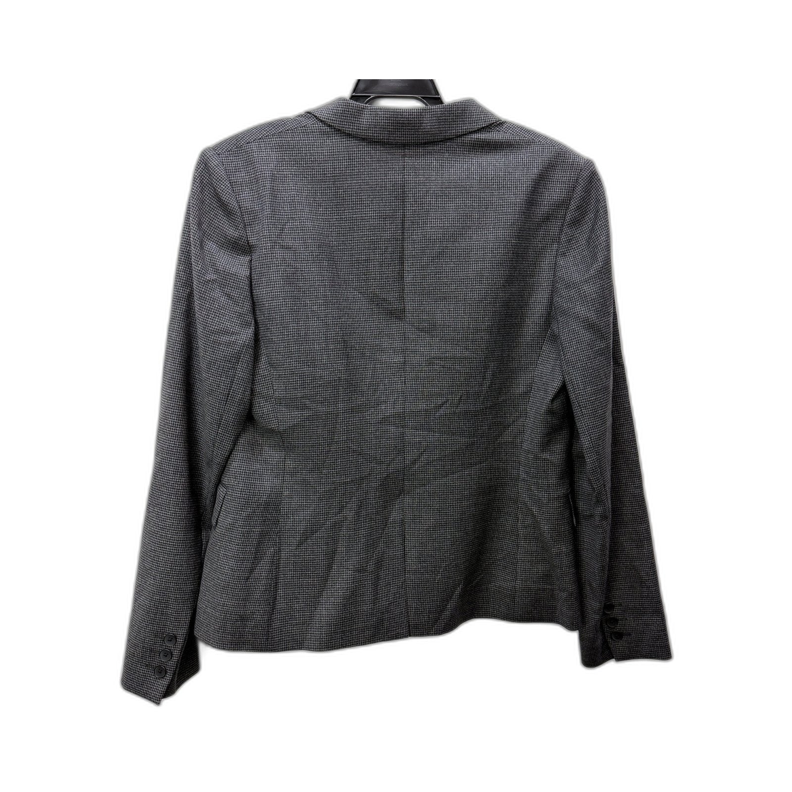 SABA Womens Gray Houndstooth Blazer - Business Casual Jacket Size 14 NEW - Image 2