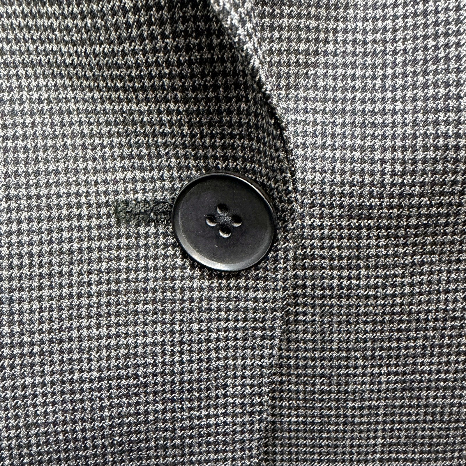 SABA Womens Gray Houndstooth Blazer - Business Casual Jacket Size 14 NEW - Image 5