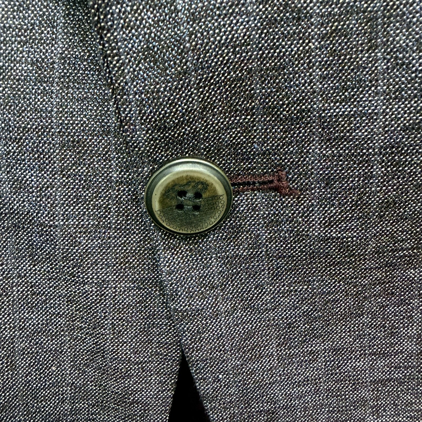 Travis Mens Slim Fit Suit Jacket in Wine, Size 40R - Image 7