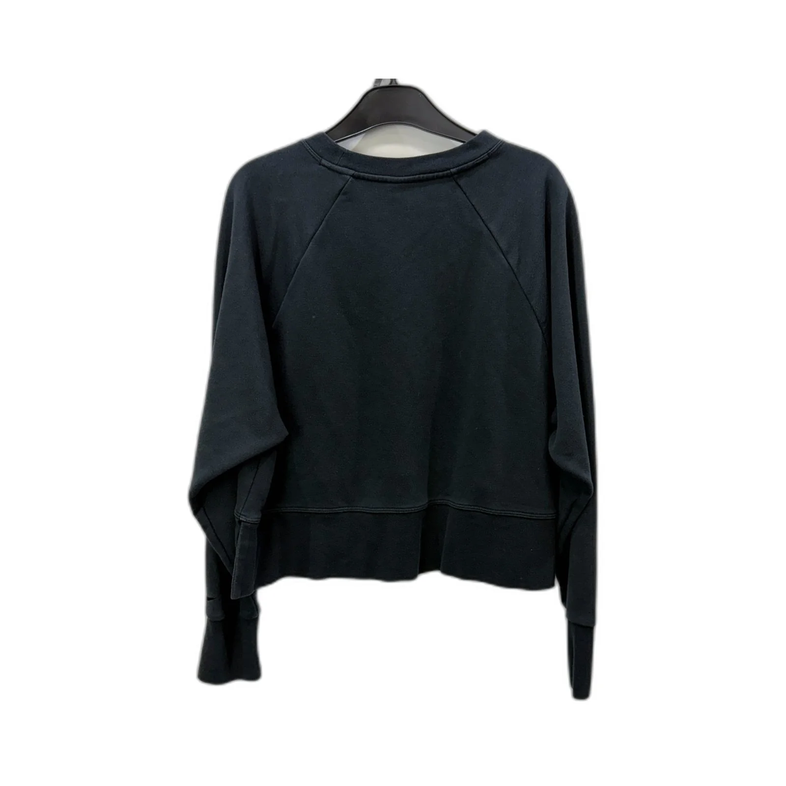 Nike Womens Dri-Fit Pullover Sweatshirt in Black for Active Lifestyle Size S - Image 2
