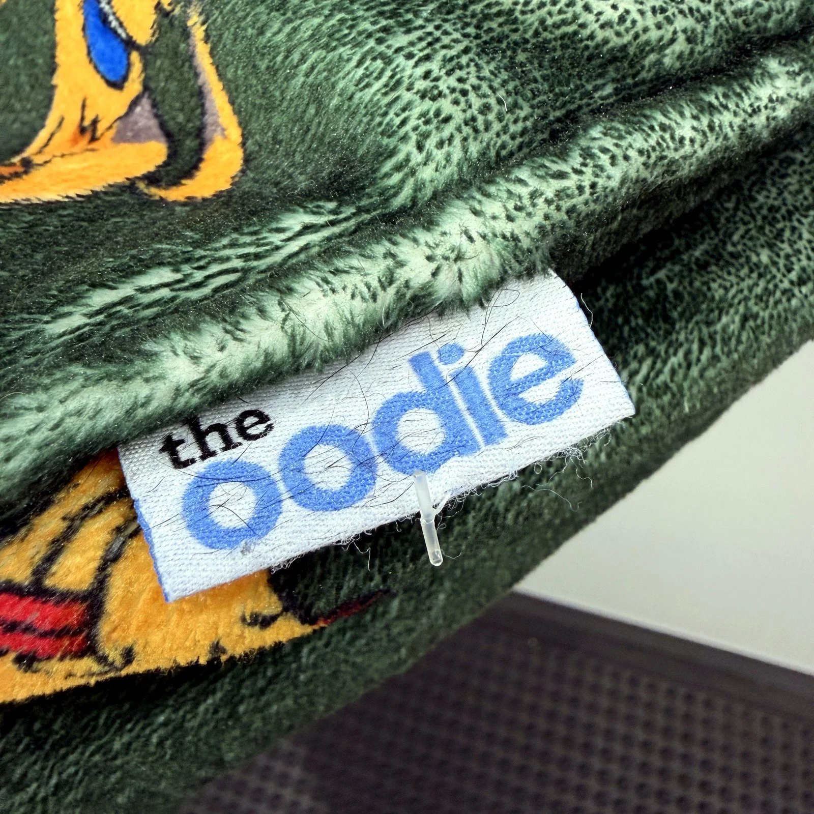 The oodie Unisex Cozy Soft Pullover Hoodie with Comfortable Dog Print Green - Image 5