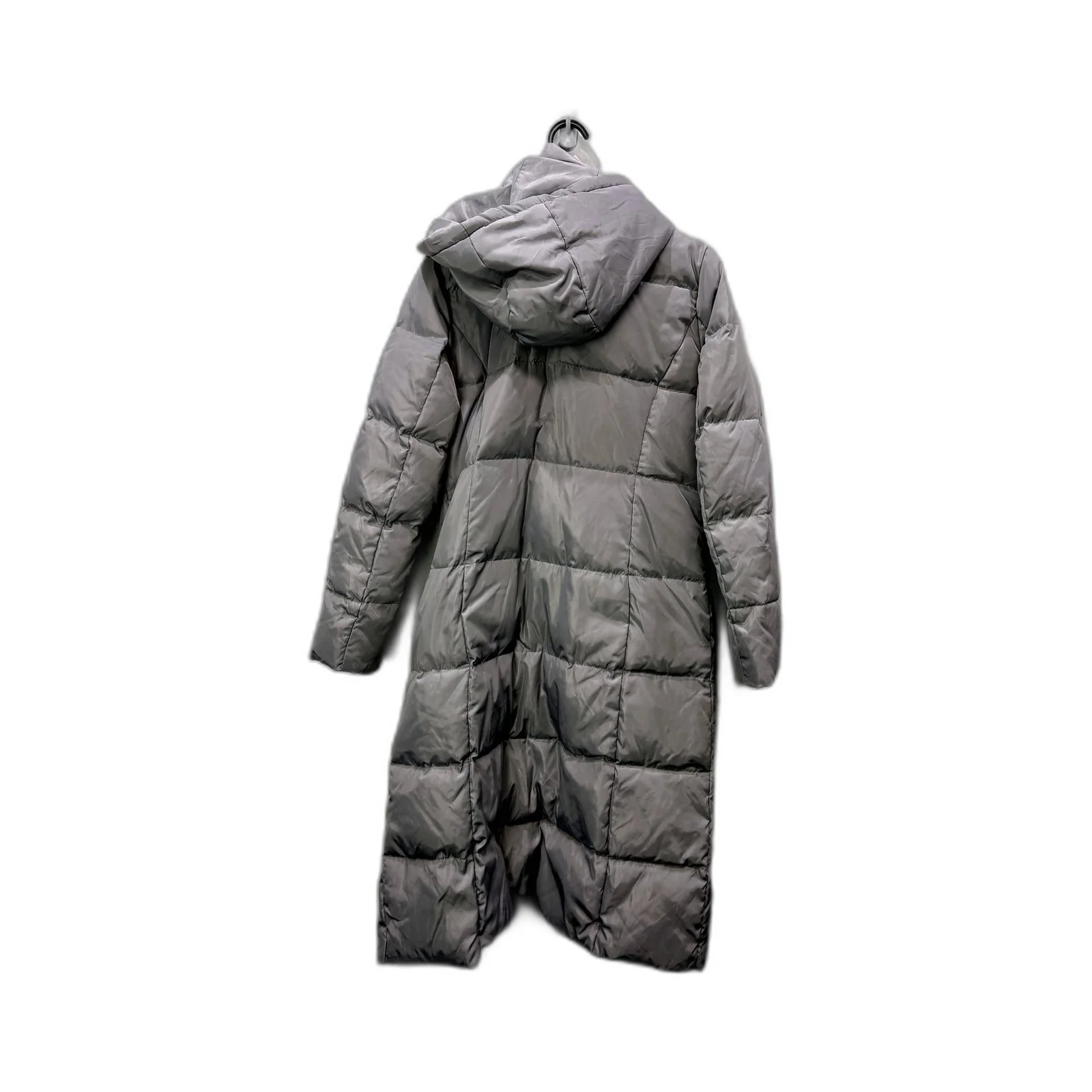 KKSO Womens Gray Quilted Polyester Puffer Coat Jacket Size M - Image 2