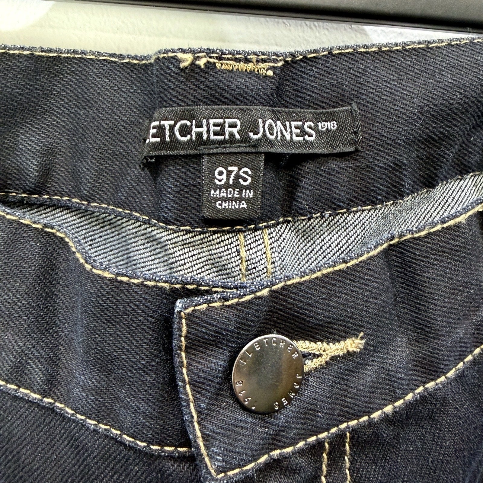 Fletcher Womens Dark Indigo Jeans Size 97S by Jones NEW - Image 4