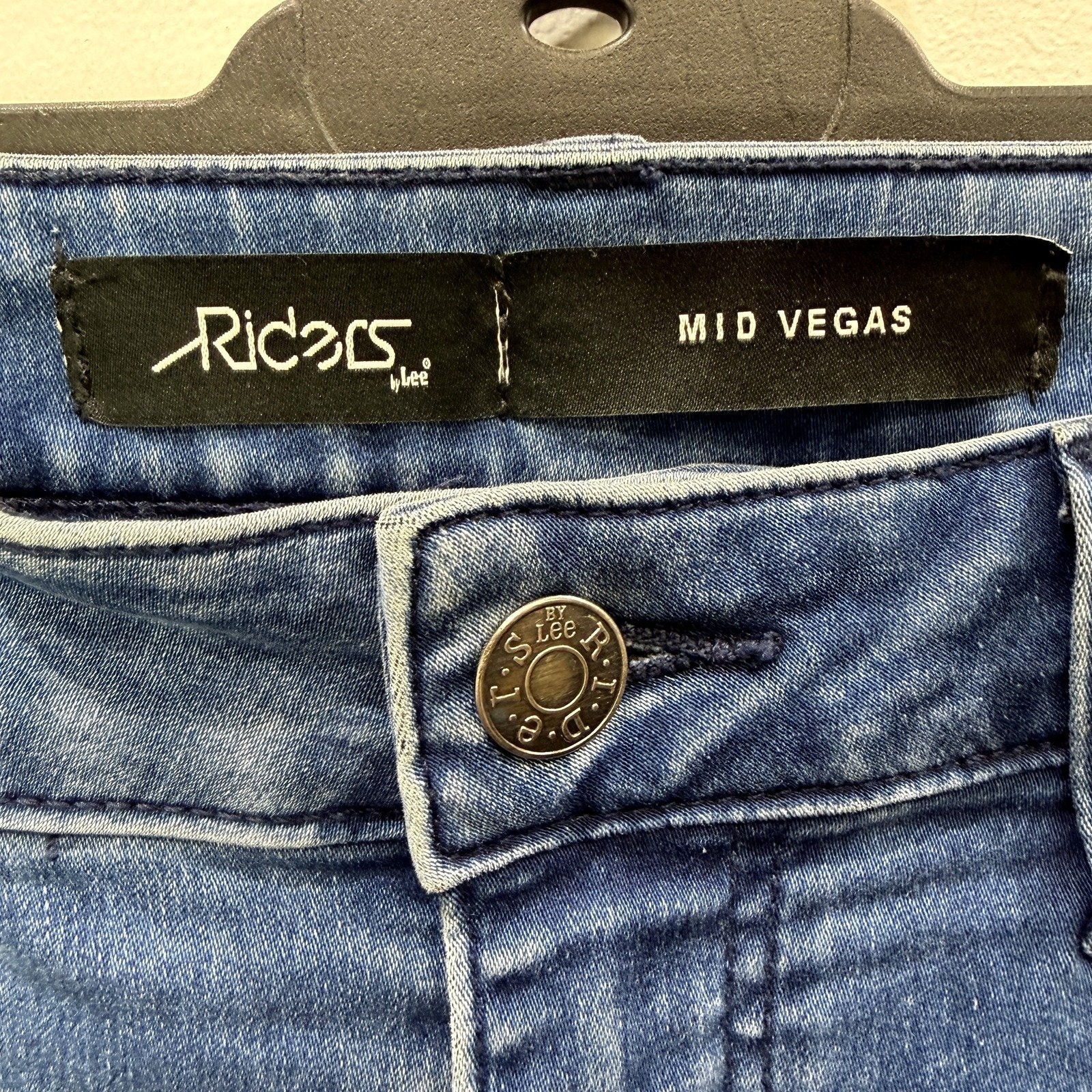 Riders by Lee Womens Mid Vegas Dark Blue Jeans Size 6 NEW - Image 4