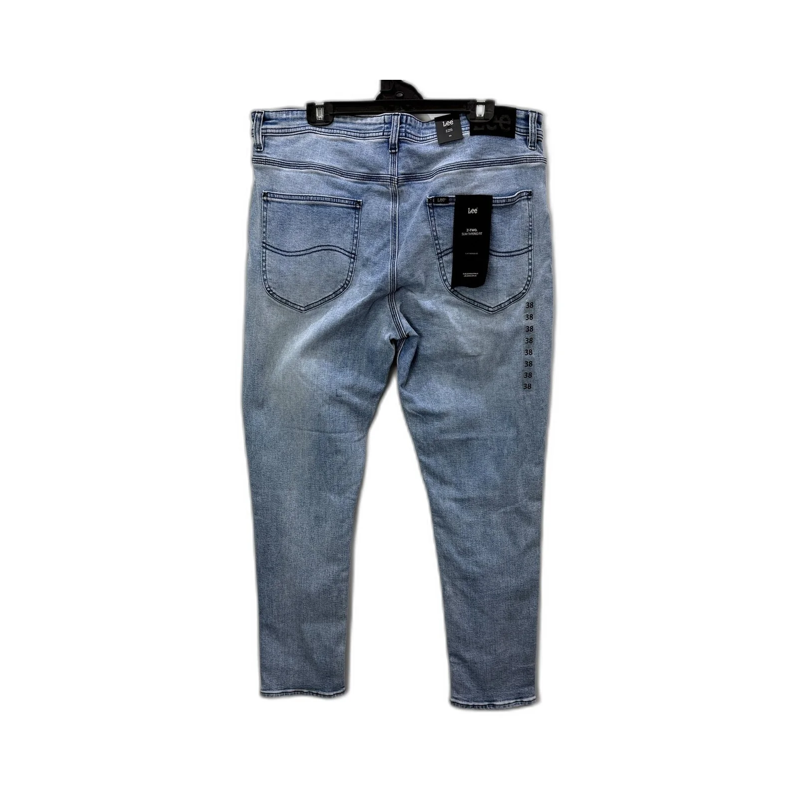 Lee Mens Slim Tapered Fit Daystone Blue Jeans, Size 38 NEW - Image 2