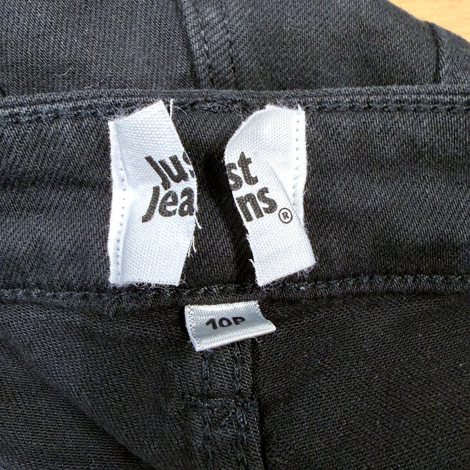 Just Jeans Womens Bootcut Black Petite Size 10P NEW - Image 5