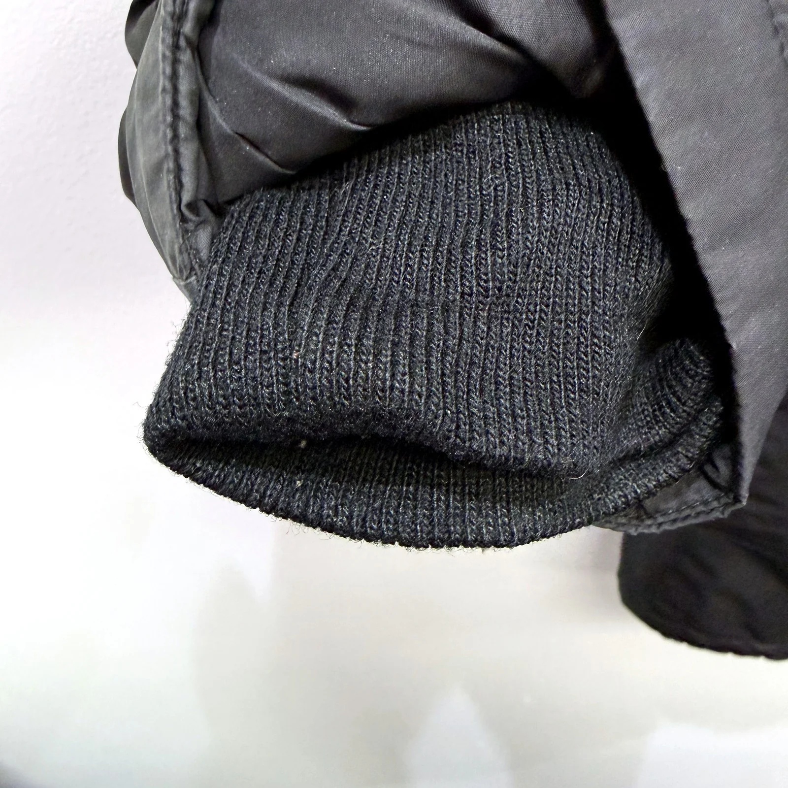 Jacqui.e Womens Black Nylon Hooded Parka Jacket with Zip Pockets Size S - Image 7