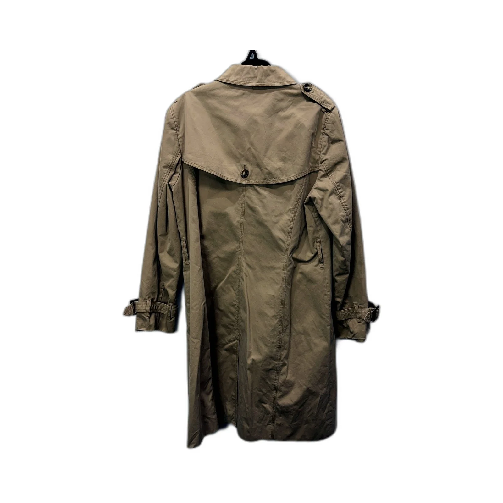 Sportscraft Womens Beige Lightweight Trench Coat Casual Outerwear Size 12 - Image 2