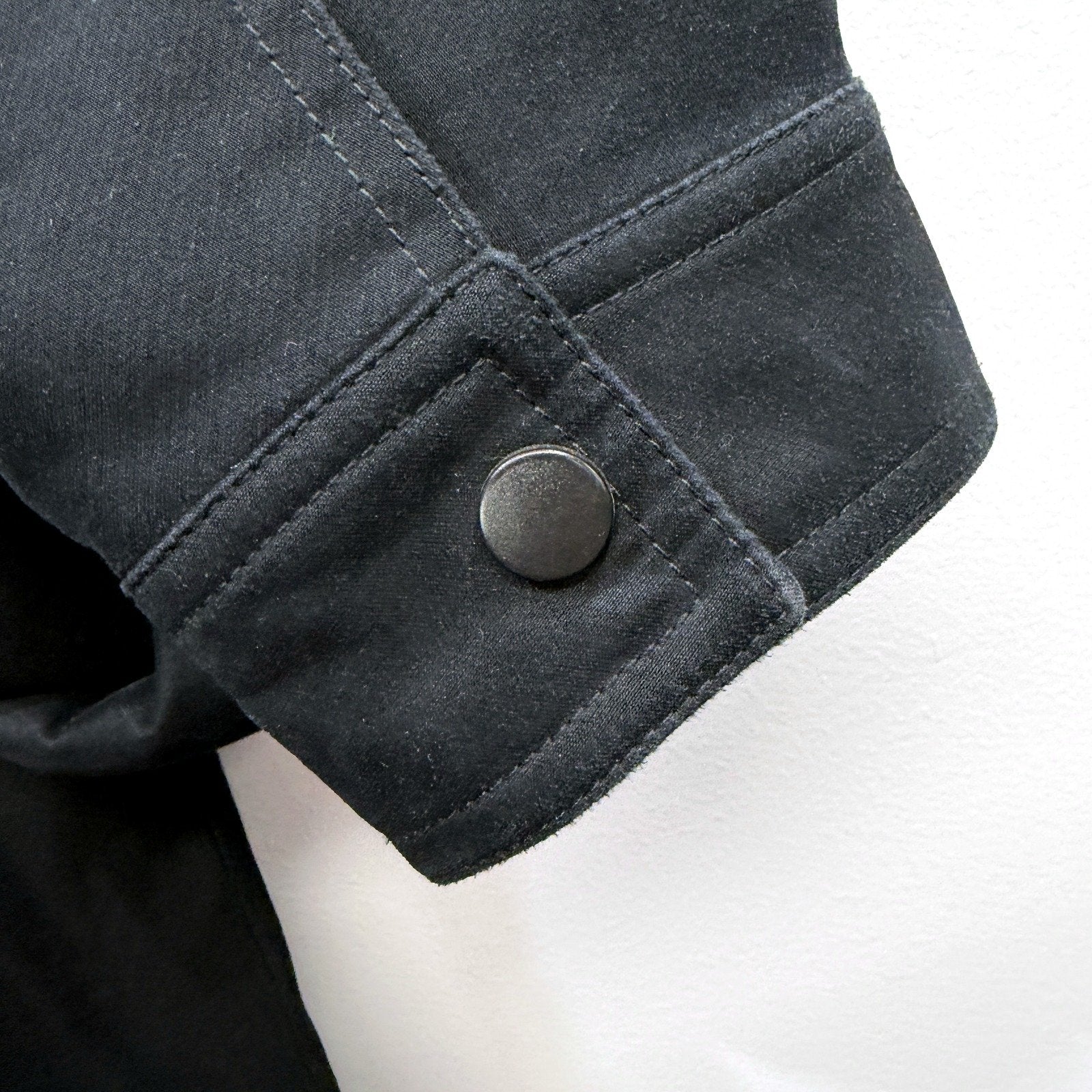Trent Nathan Mens Lightweight Breathable Windbreaker Jacket Black Size M - Image 3