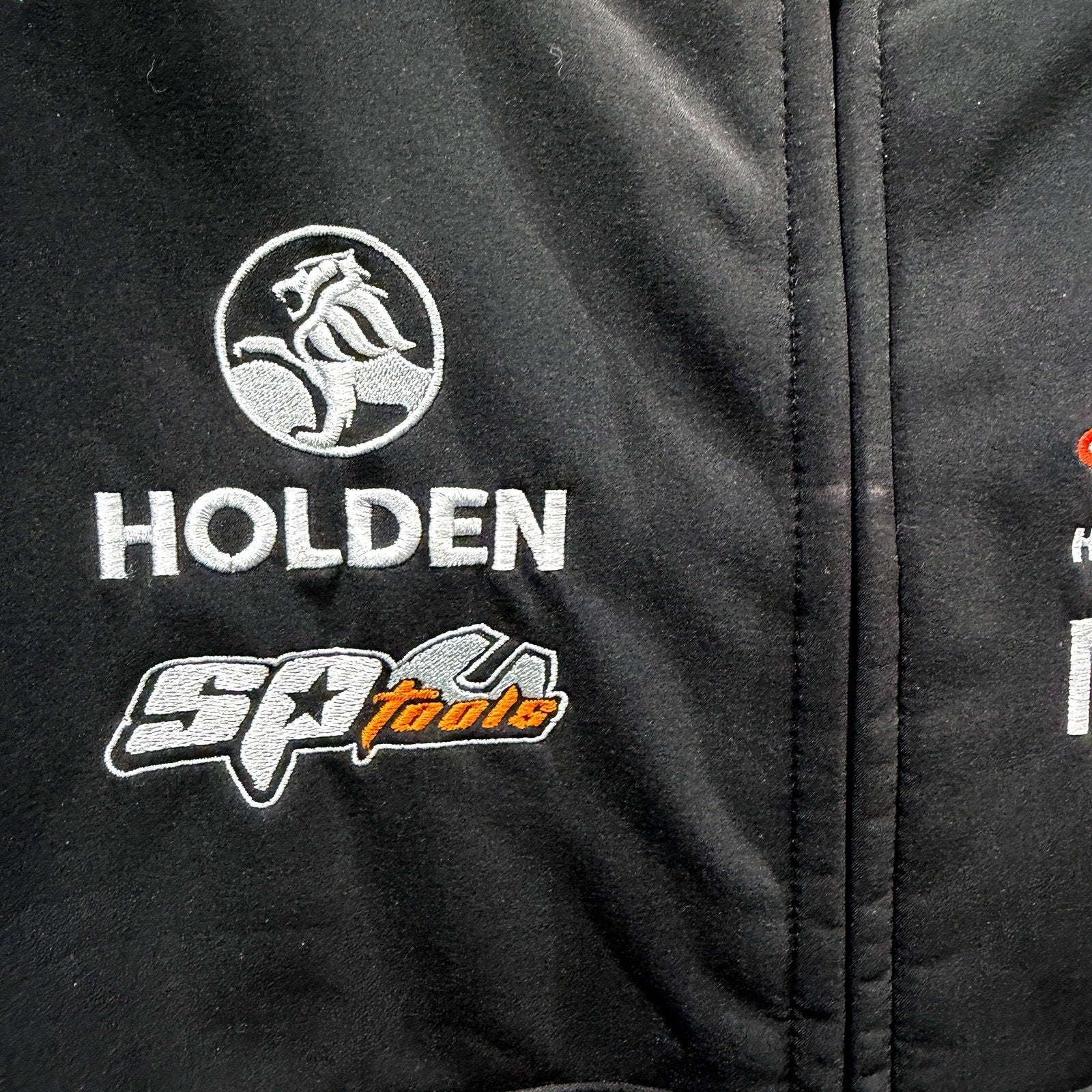 Holden Womens Zip Up Jacket in Black and Neon Green, Size 10 - Image 5