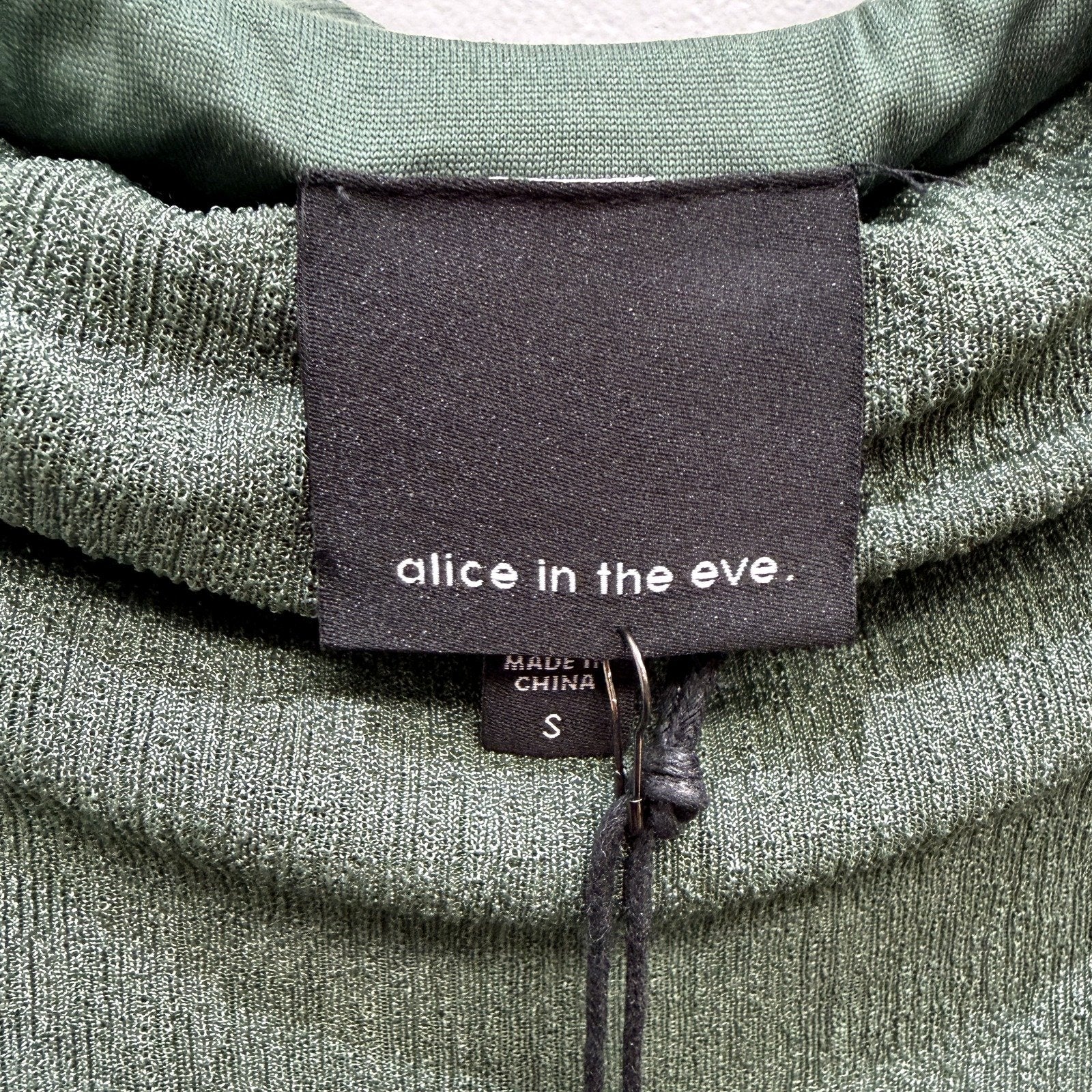 Alice in the eve Womens Seamless Tube Dress Green, Size S NEW - Image 6