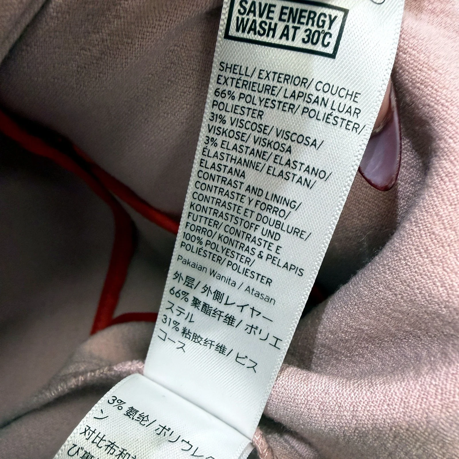 Topshop Womens Lightweight Casual Outerwear Coat in Pink Size 12 NEW - Image 6